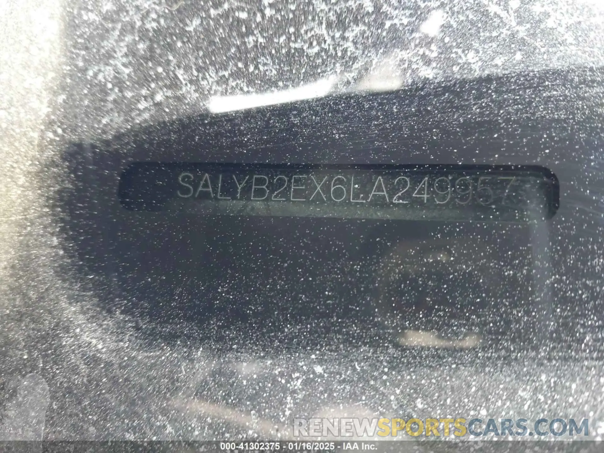 17 fotografías del automóvil dañado SALYB2EX6LA249957 LAND ROVER RANGE ROVER VELAR 2020