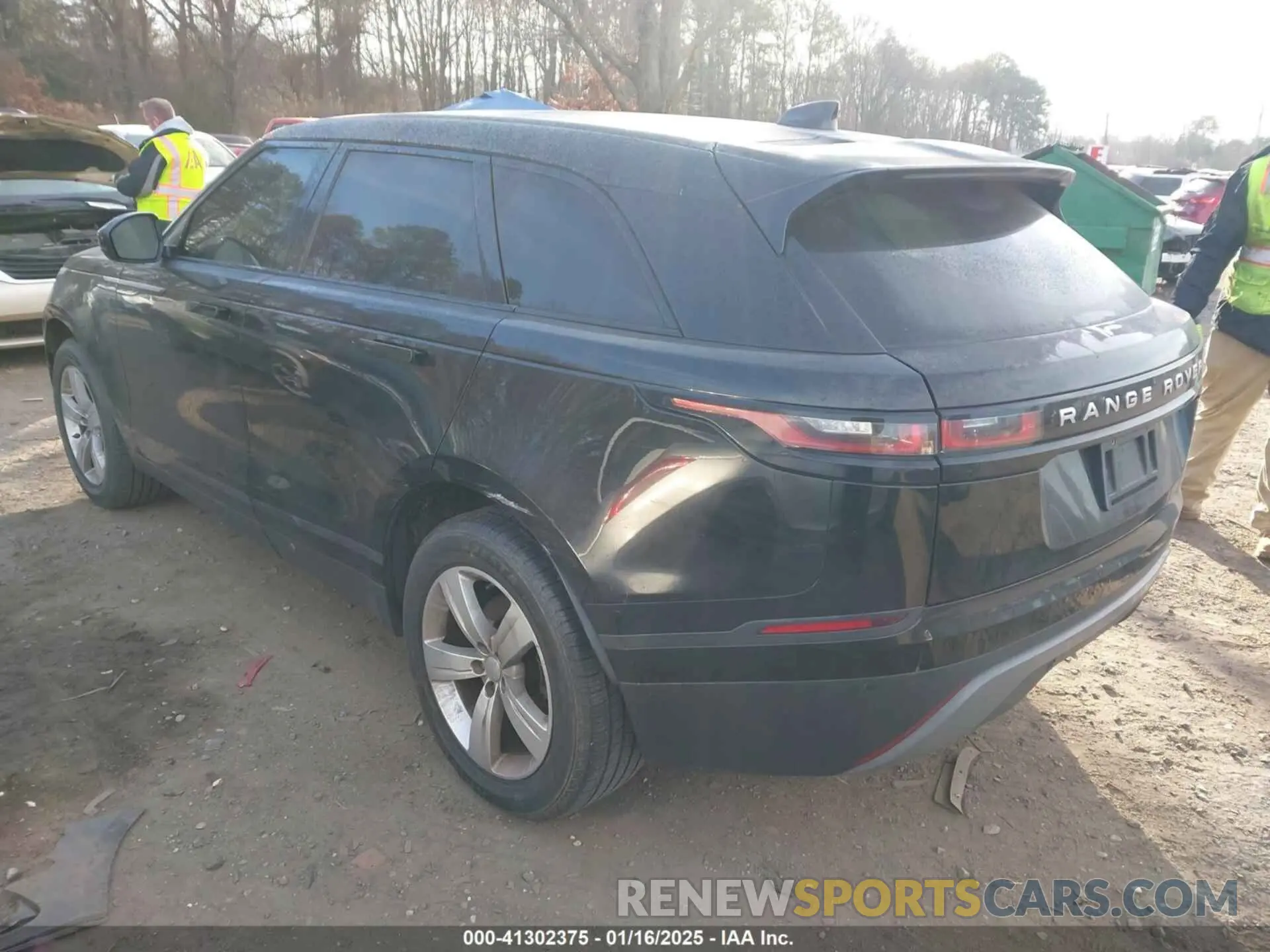 3 fotografías del automóvil dañado SALYB2EX6LA249957 LAND ROVER RANGE ROVER VELAR 2020