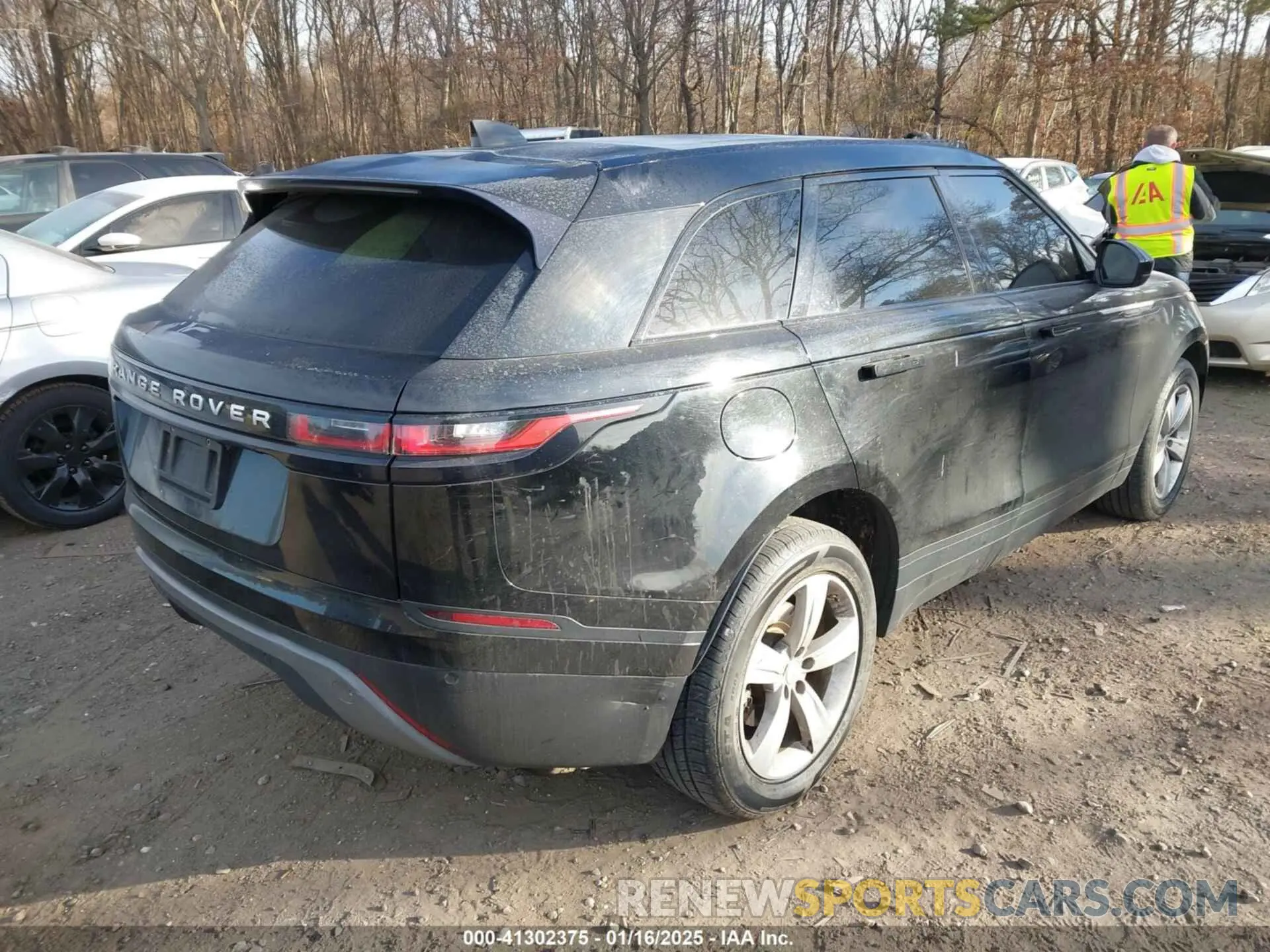 4 fotografías del automóvil dañado SALYB2EX6LA249957 LAND ROVER RANGE ROVER VELAR 2020