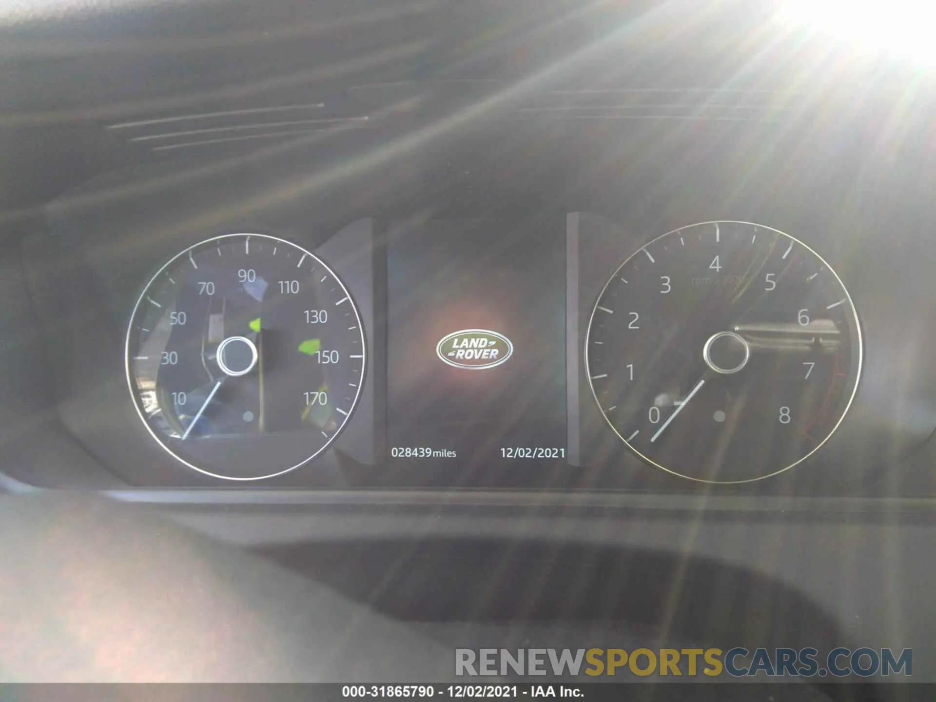 7 fotografías del automóvil dañado SALYB2EX6LA252843 LAND ROVER RANGE ROVER VELAR 2020