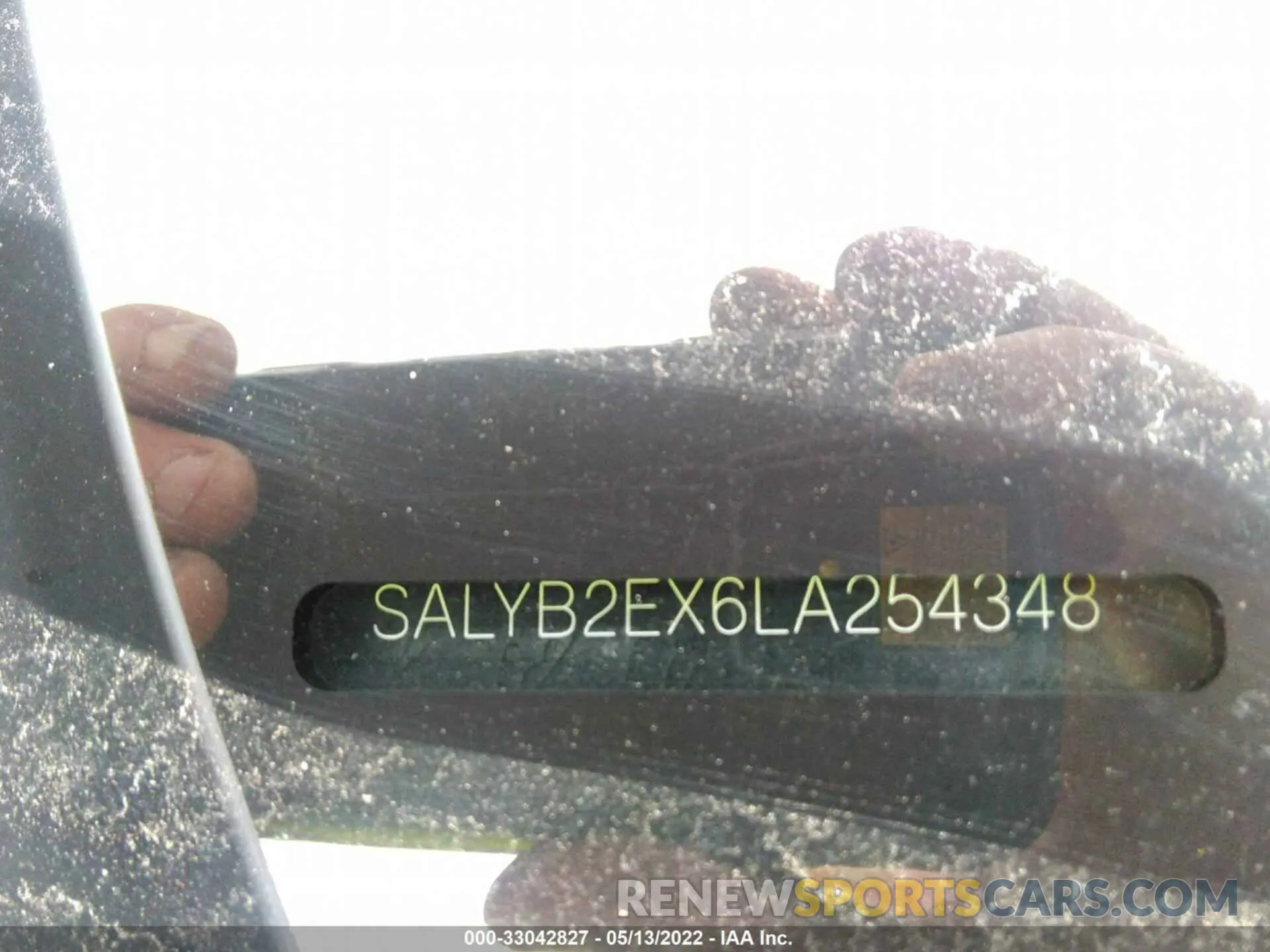 9 fotografías del automóvil dañado SALYB2EX6LA254348 LAND ROVER RANGE ROVER VELAR 2020