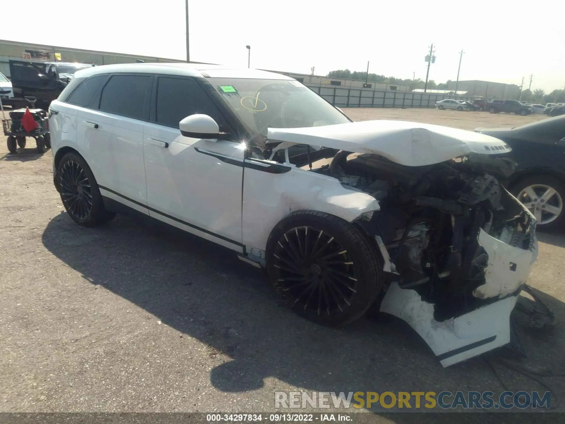 1 fotografías del automóvil dañado SALYB2EX6LA261204 LAND ROVER RANGE ROVER VELAR 2020