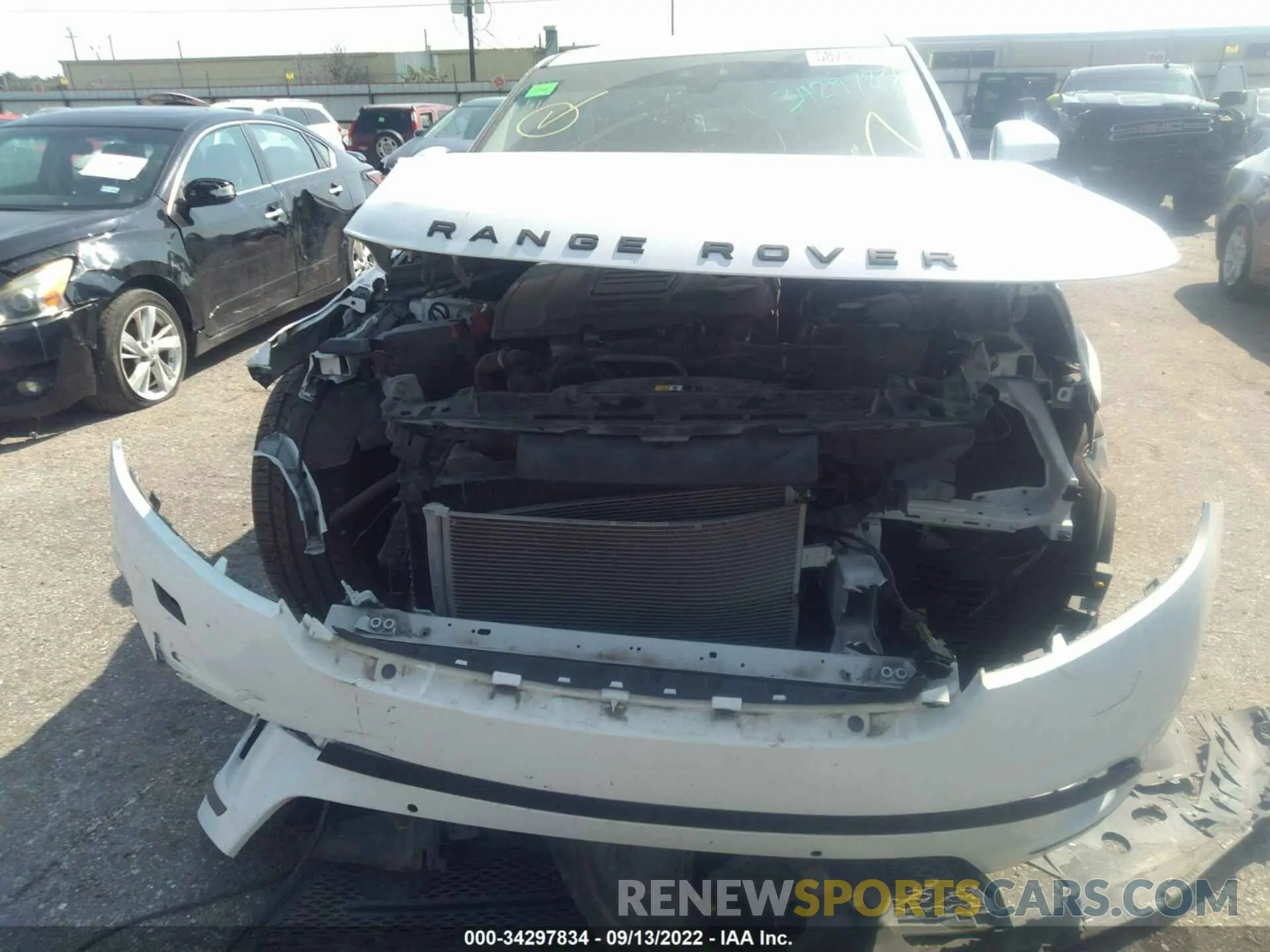 6 fotografías del automóvil dañado SALYB2EX6LA261204 LAND ROVER RANGE ROVER VELAR 2020