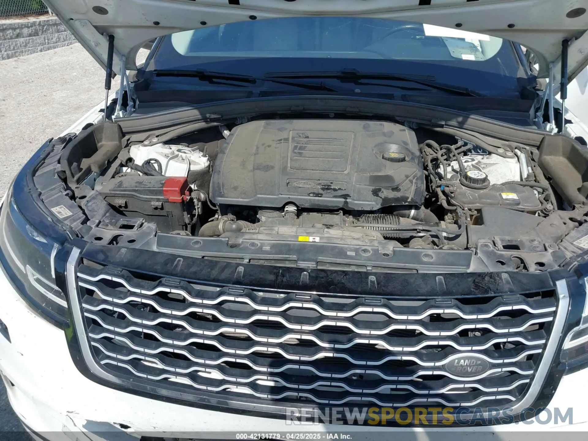 10 fotografías del automóvil dañado SALYB2EX7LA252141 LAND ROVER RANGE ROVER VELAR 2020