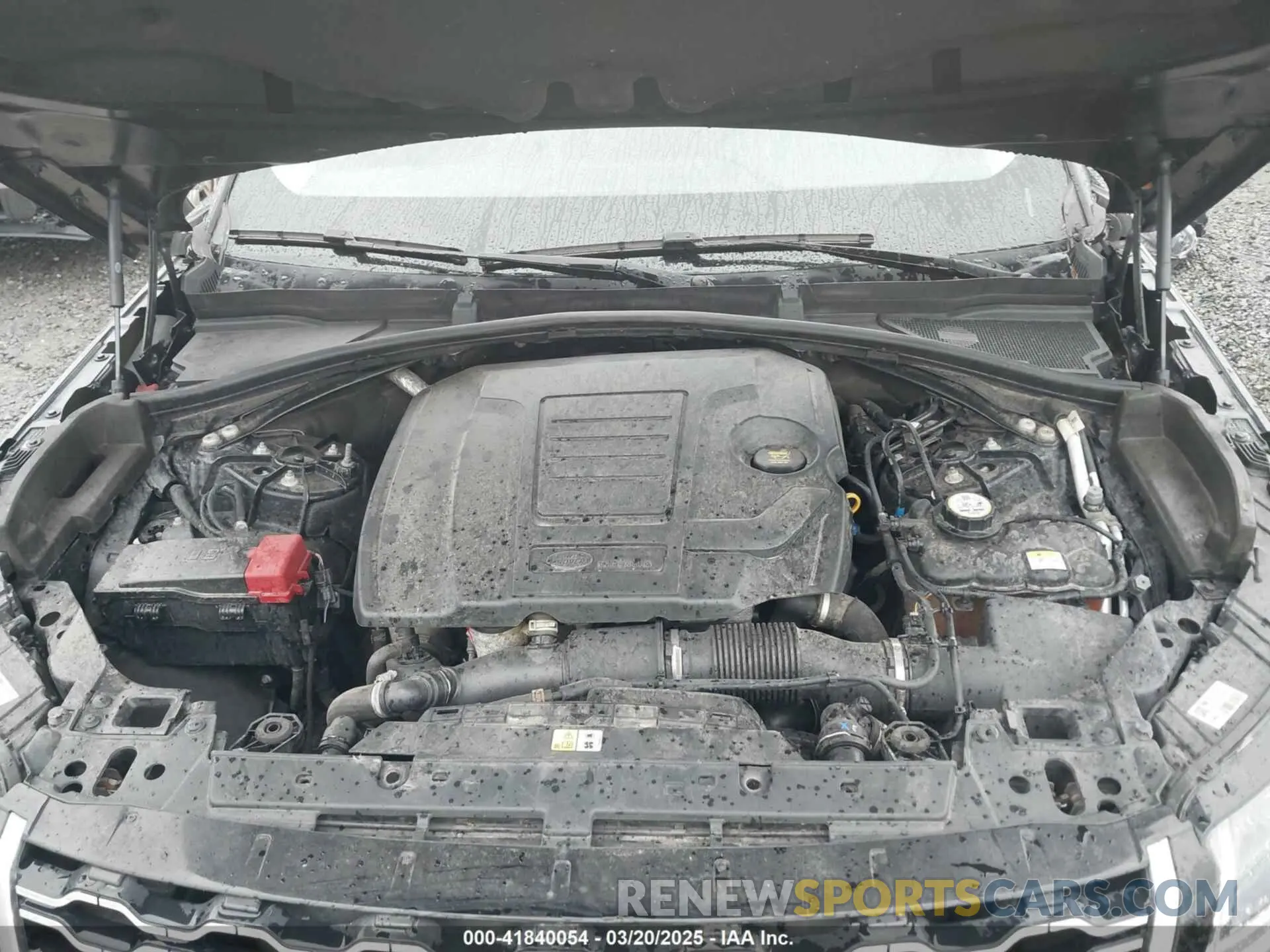 10 fotografías del automóvil dañado SALYB2EX7LA265410 LAND ROVER RANGE ROVER VELAR 2020