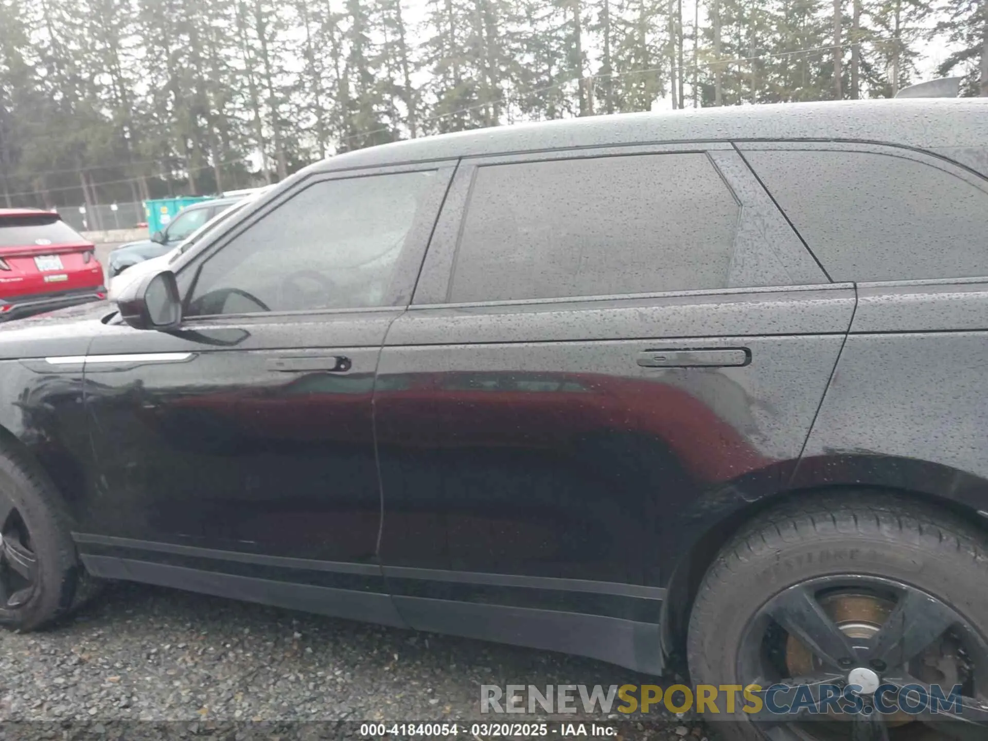 14 fotografías del automóvil dañado SALYB2EX7LA265410 LAND ROVER RANGE ROVER VELAR 2020