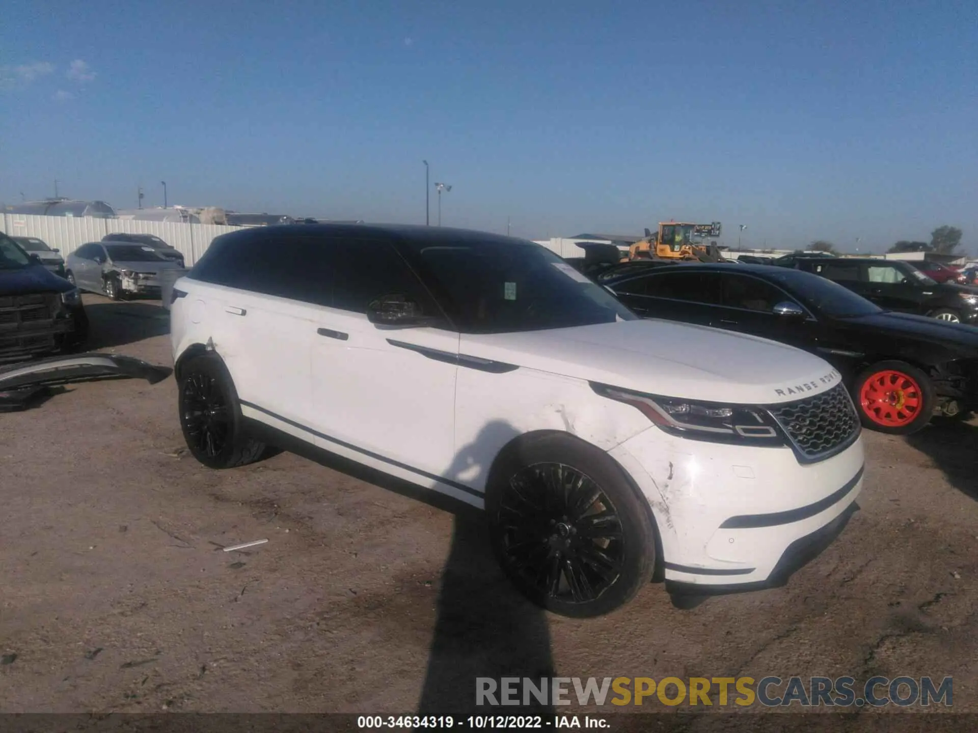 1 fotografías del automóvil dañado SALYB2EX7LA269750 LAND ROVER RANGE ROVER VELAR 2020