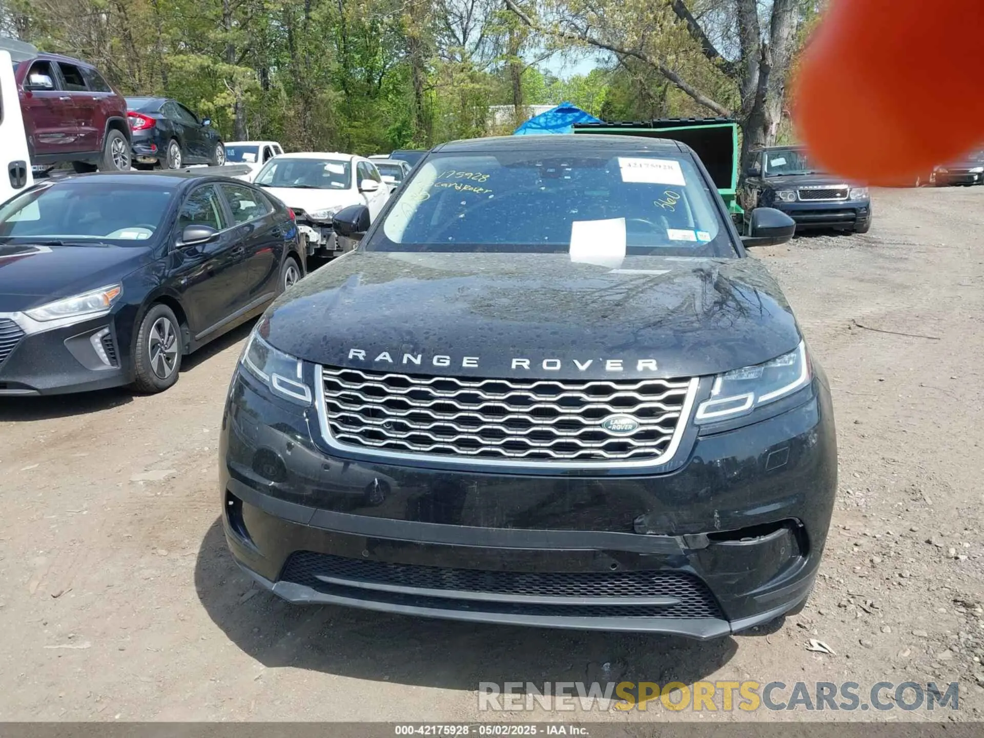 12 fotografías del automóvil dañado SALYB2EX8LA265495 LAND ROVER RANGE ROVER VELAR 2020