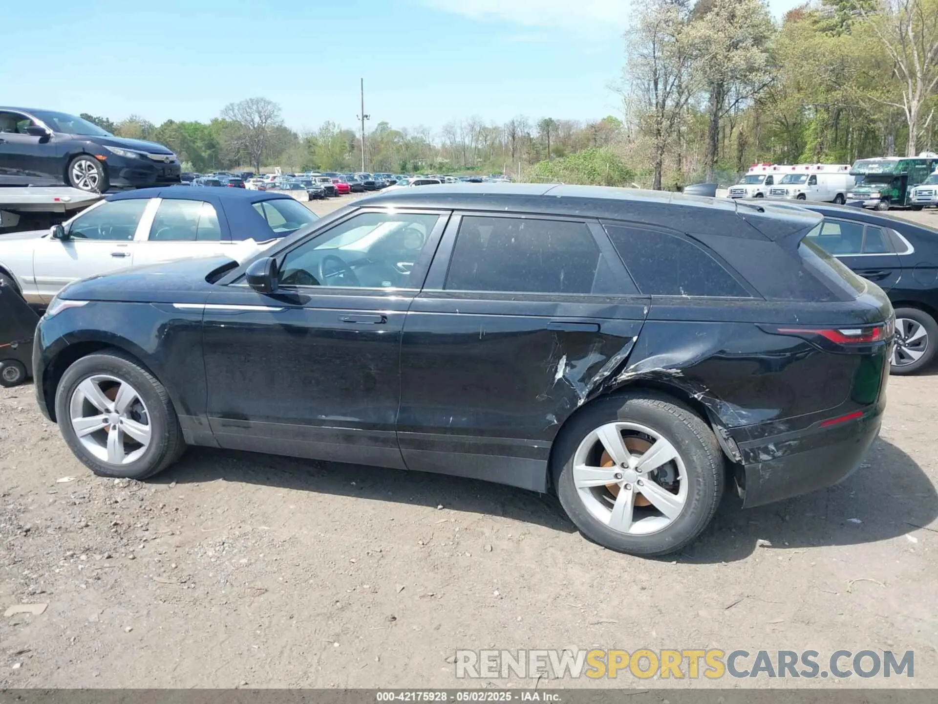 14 fotografías del automóvil dañado SALYB2EX8LA265495 LAND ROVER RANGE ROVER VELAR 2020