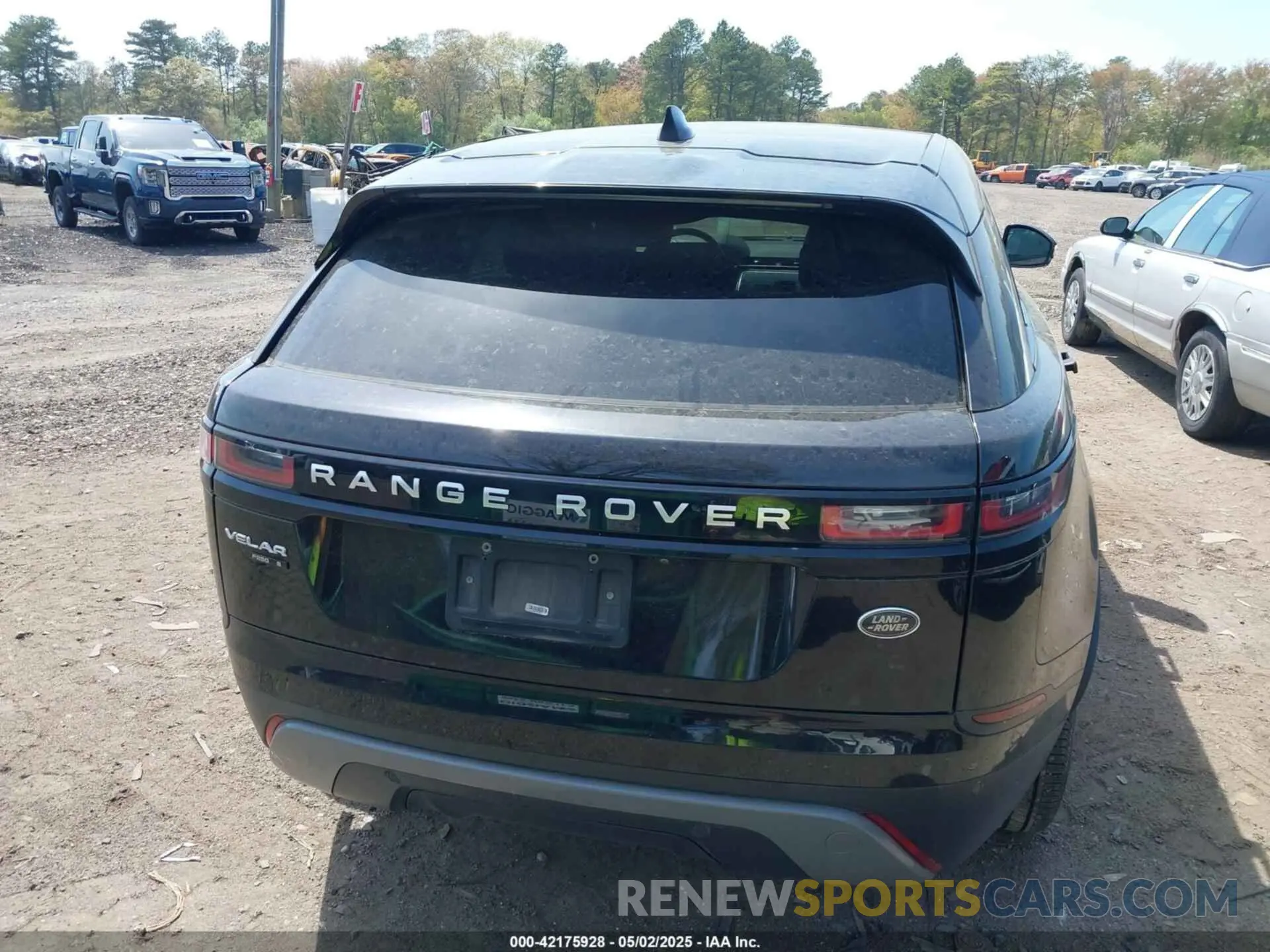 16 fotografías del automóvil dañado SALYB2EX8LA265495 LAND ROVER RANGE ROVER VELAR 2020