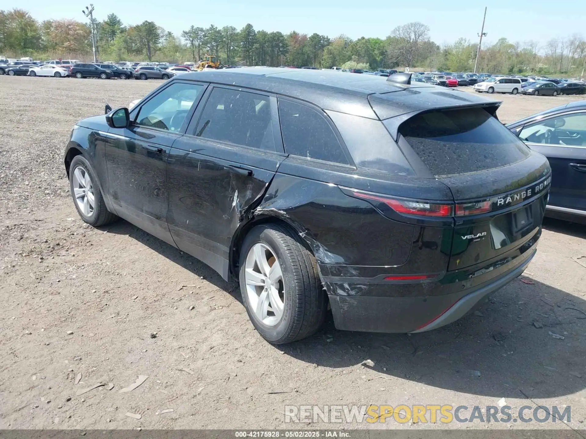 6 fotografías del automóvil dañado SALYB2EX8LA265495 LAND ROVER RANGE ROVER VELAR 2020