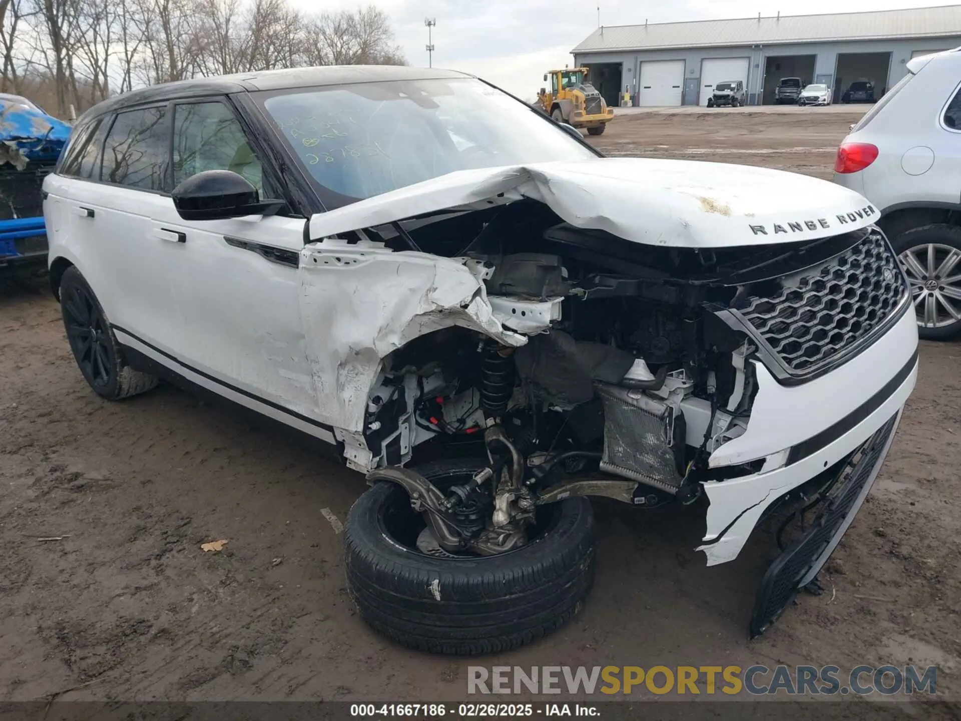 1 fotografías del automóvil dañado SALYB2EX9LA287831 LAND ROVER RANGE ROVER VELAR 2020