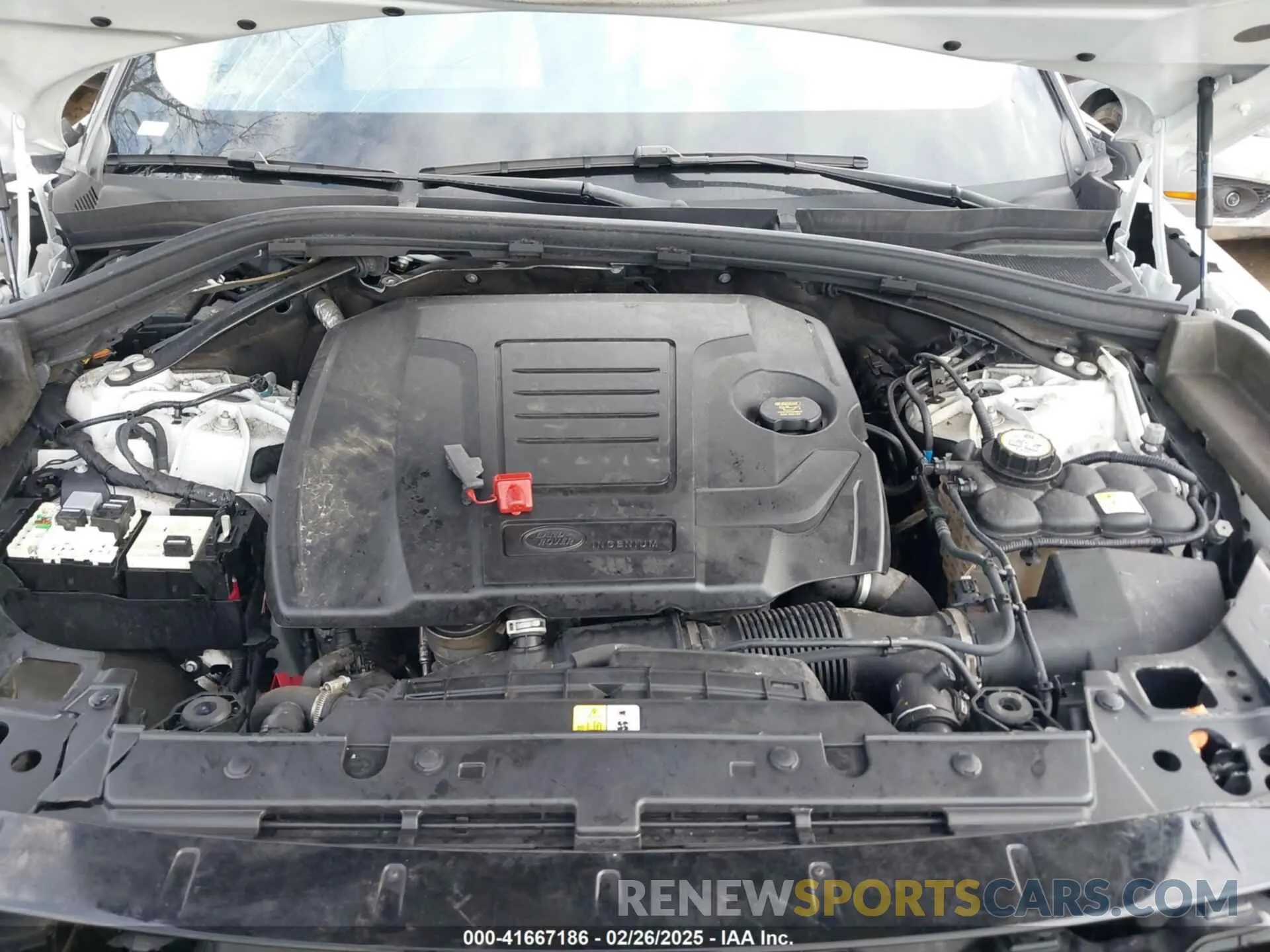 10 fotografías del automóvil dañado SALYB2EX9LA287831 LAND ROVER RANGE ROVER VELAR 2020