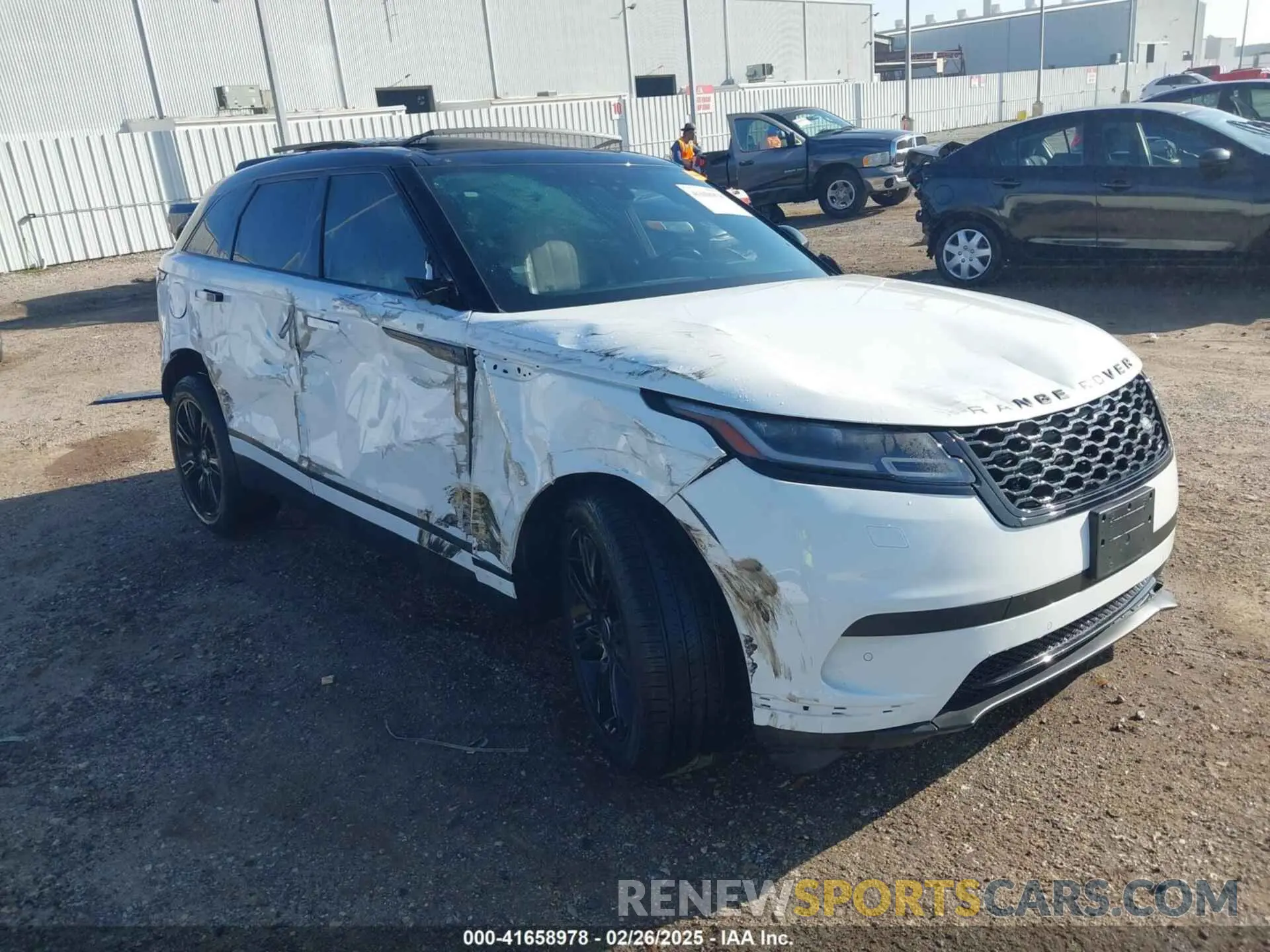 1 fotografías del automóvil dañado SALYB2EX9LA289398 LAND ROVER RANGE ROVER VELAR 2020