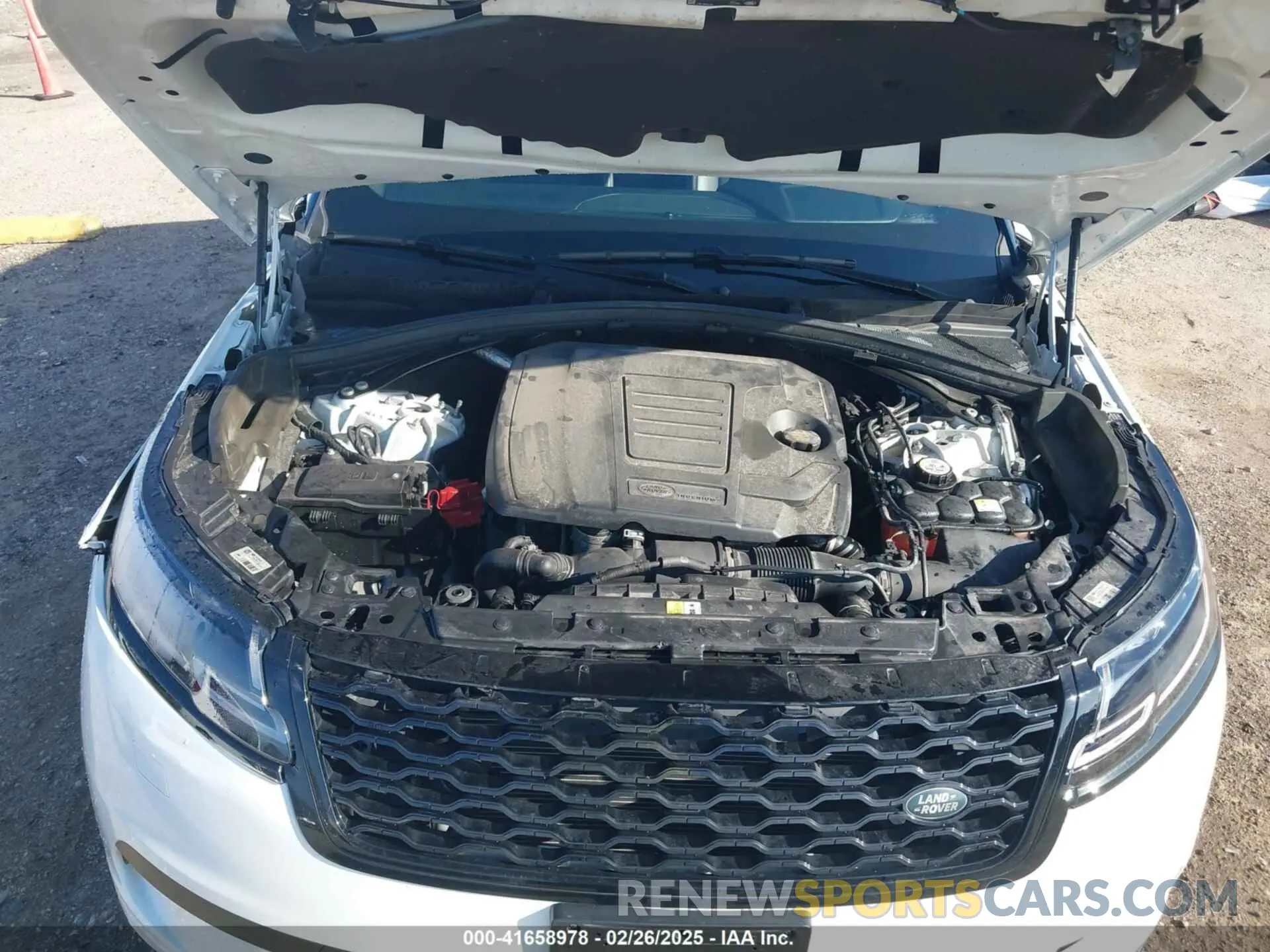 10 fotografías del automóvil dañado SALYB2EX9LA289398 LAND ROVER RANGE ROVER VELAR 2020