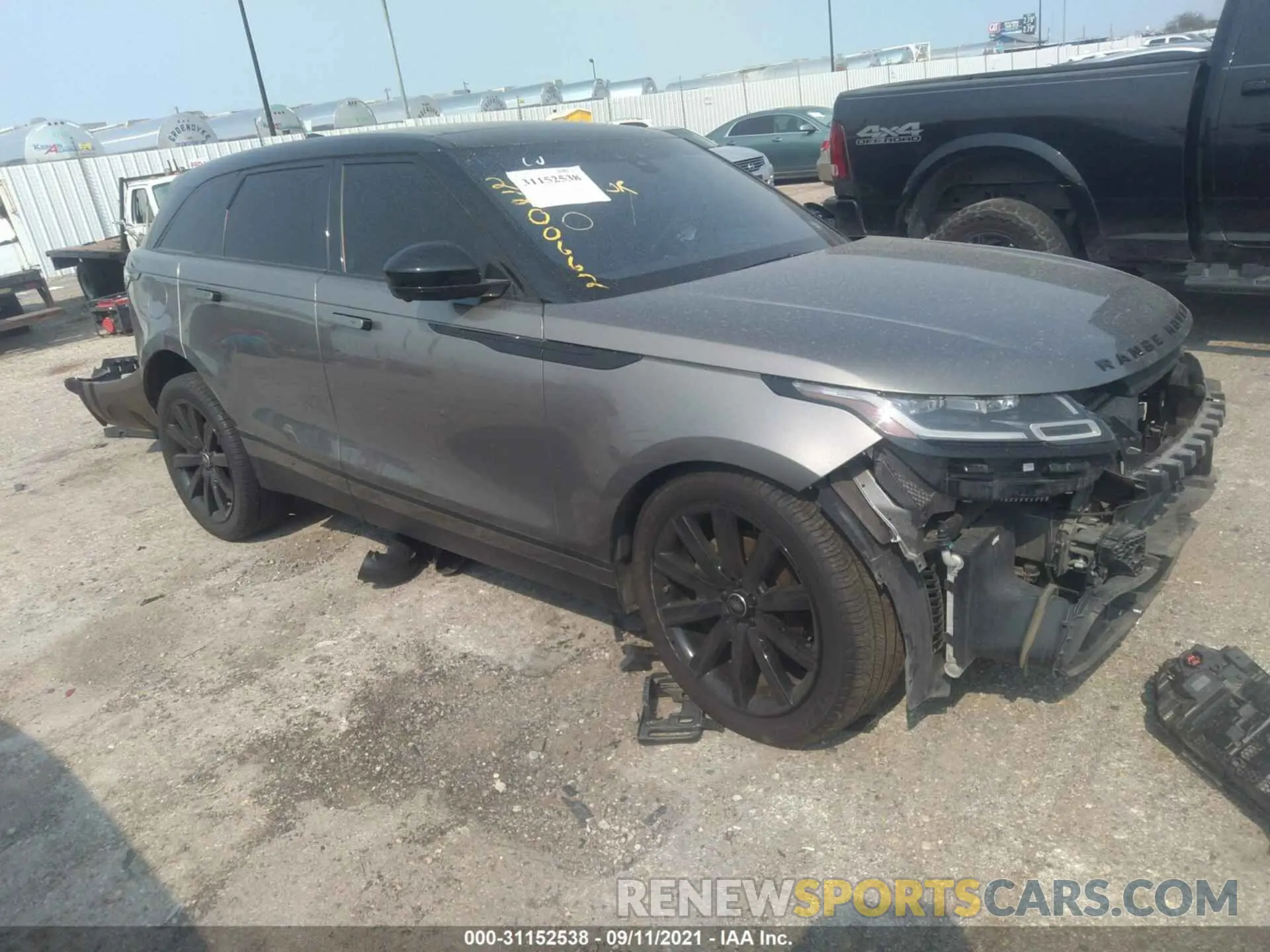 1 fotografías del automóvil dañado SALYB2EXXLA238766 LAND ROVER RANGE ROVER VELAR 2020