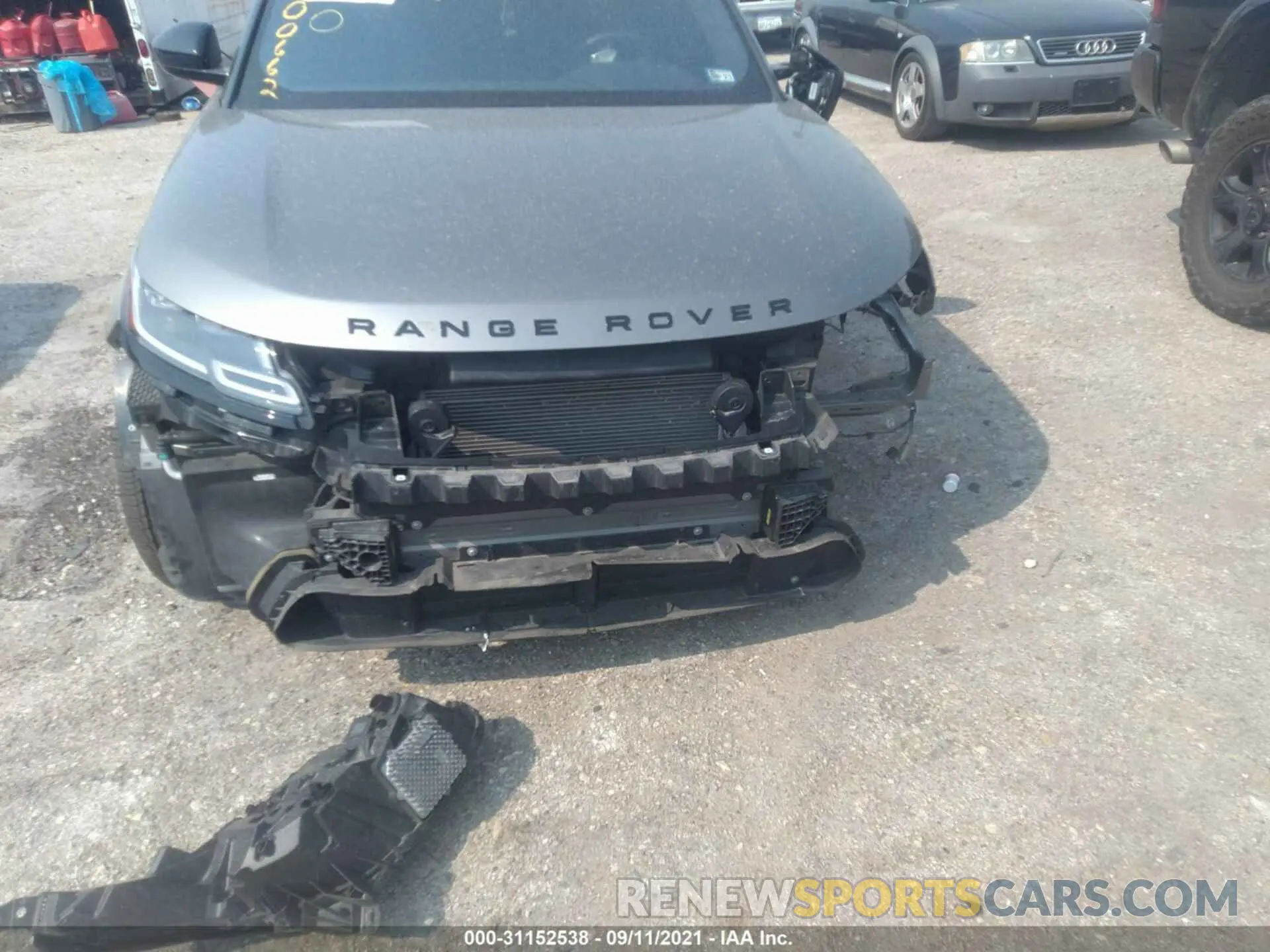 6 fotografías del automóvil dañado SALYB2EXXLA238766 LAND ROVER RANGE ROVER VELAR 2020