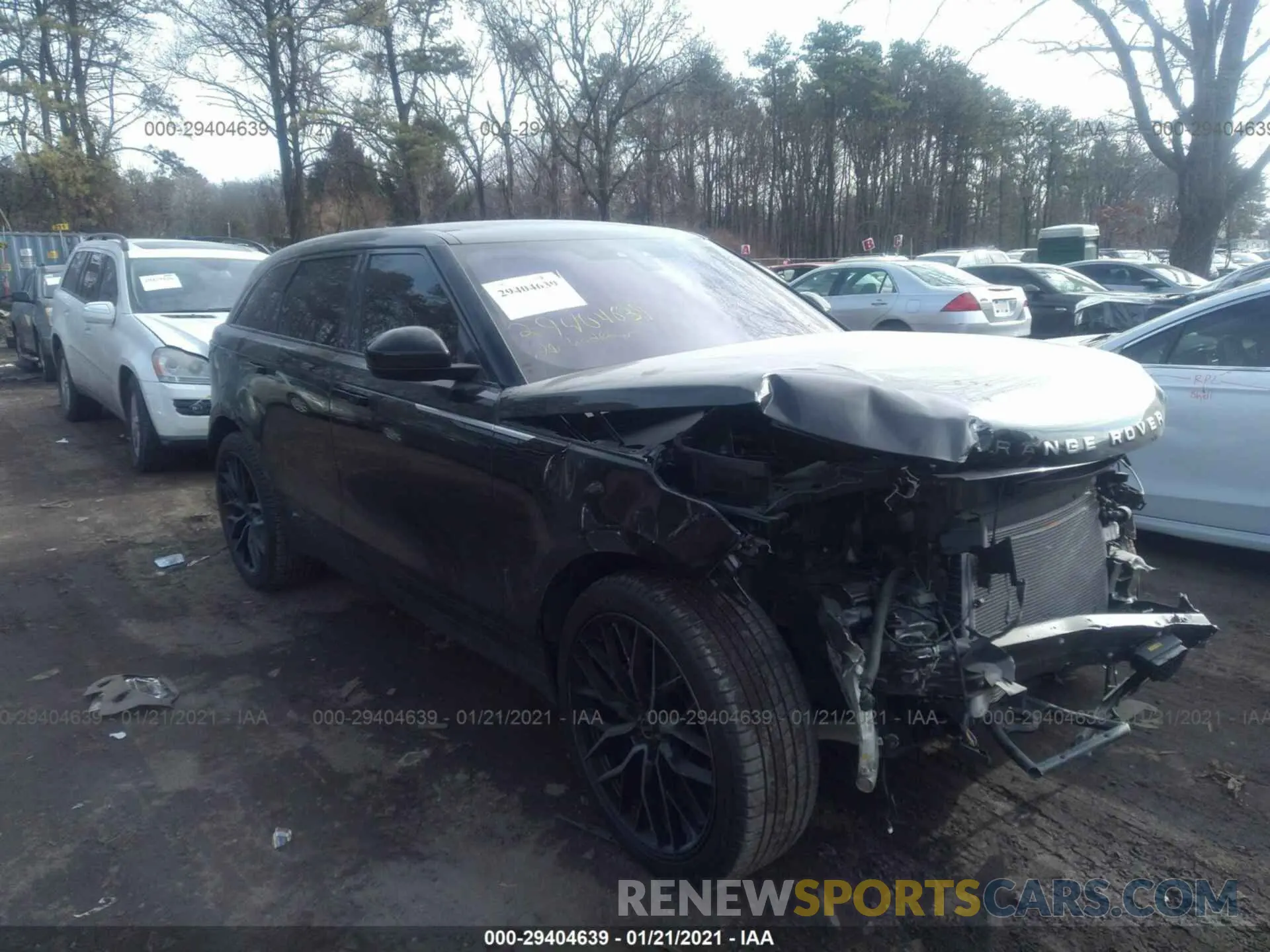1 fotografías del automóvil dañado SALYB2EXXLA255678 LAND ROVER RANGE ROVER VELAR 2020