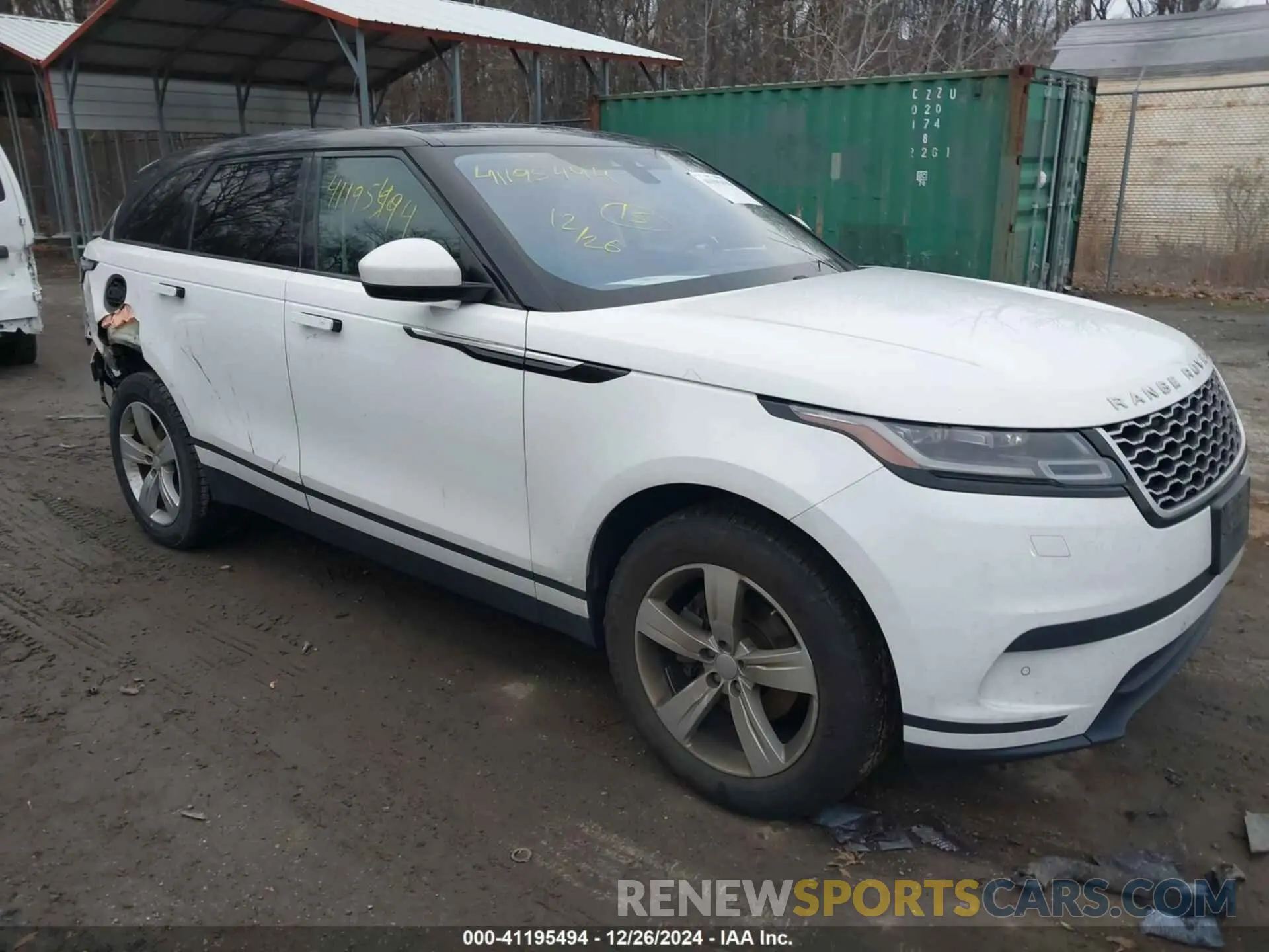 1 fotografías del automóvil dañado SALYB2EXXLA269810 LAND ROVER RANGE ROVER VELAR 2020