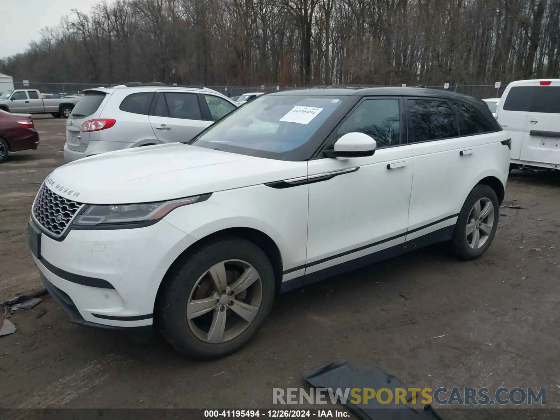 2 fotografías del automóvil dañado SALYB2EXXLA269810 LAND ROVER RANGE ROVER VELAR 2020