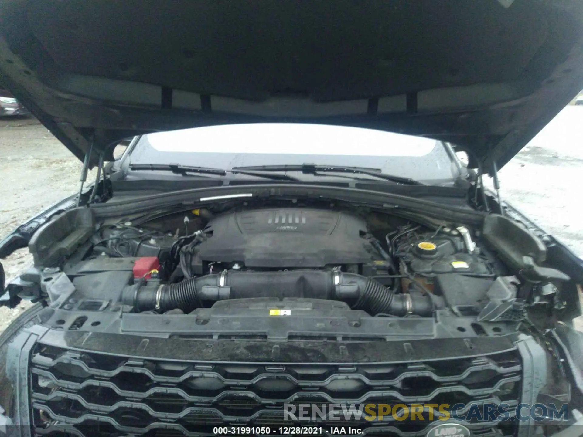 10 fotografías del automóvil dañado SALYB2FV0LA254892 LAND ROVER RANGE ROVER VELAR 2020