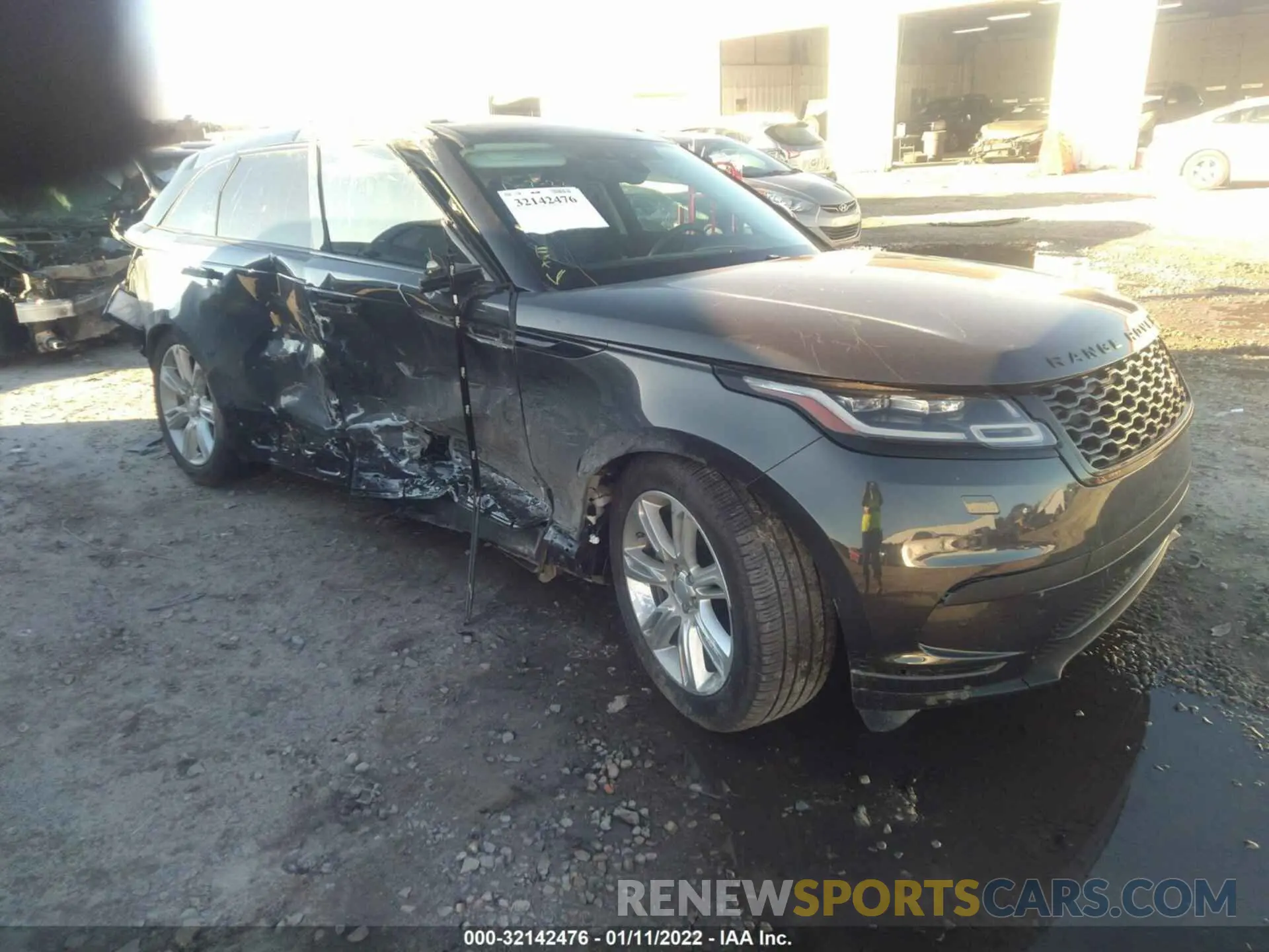 1 fotografías del automóvil dañado SALYB2FV6LA251611 LAND ROVER RANGE ROVER VELAR 2020