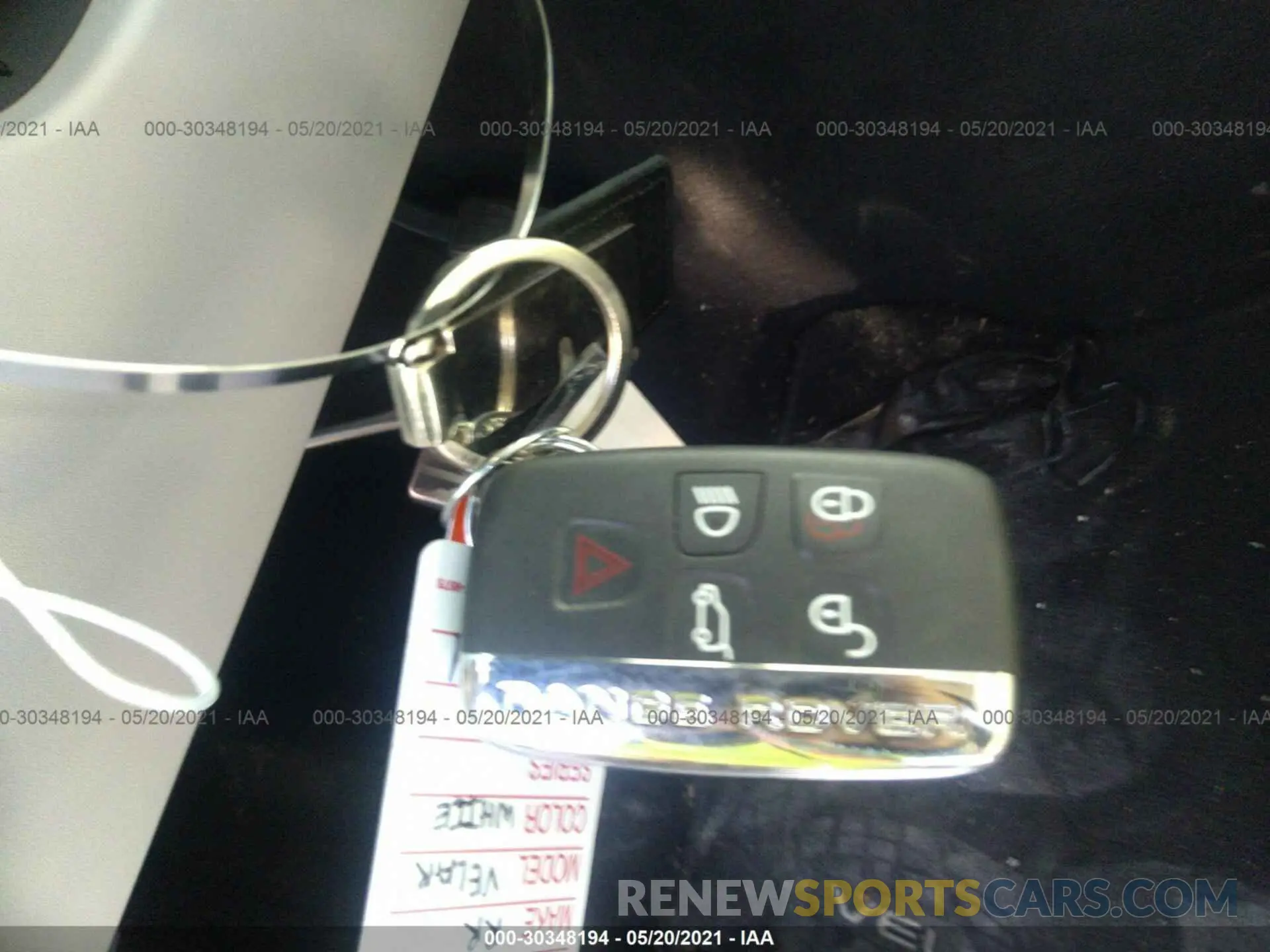 11 fotografías del automóvil dañado SALYK2EX0LA265667 LAND ROVER RANGE ROVER VELAR 2020