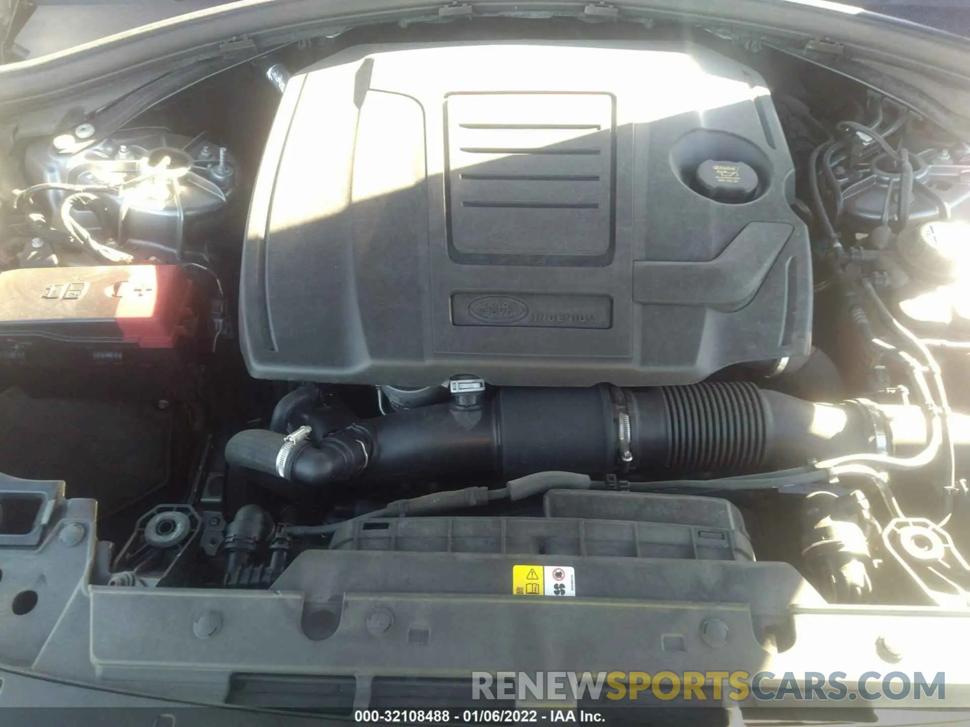 10 fotografías del automóvil dañado SALYK2EX1LA285099 LAND ROVER RANGE ROVER VELAR 2020