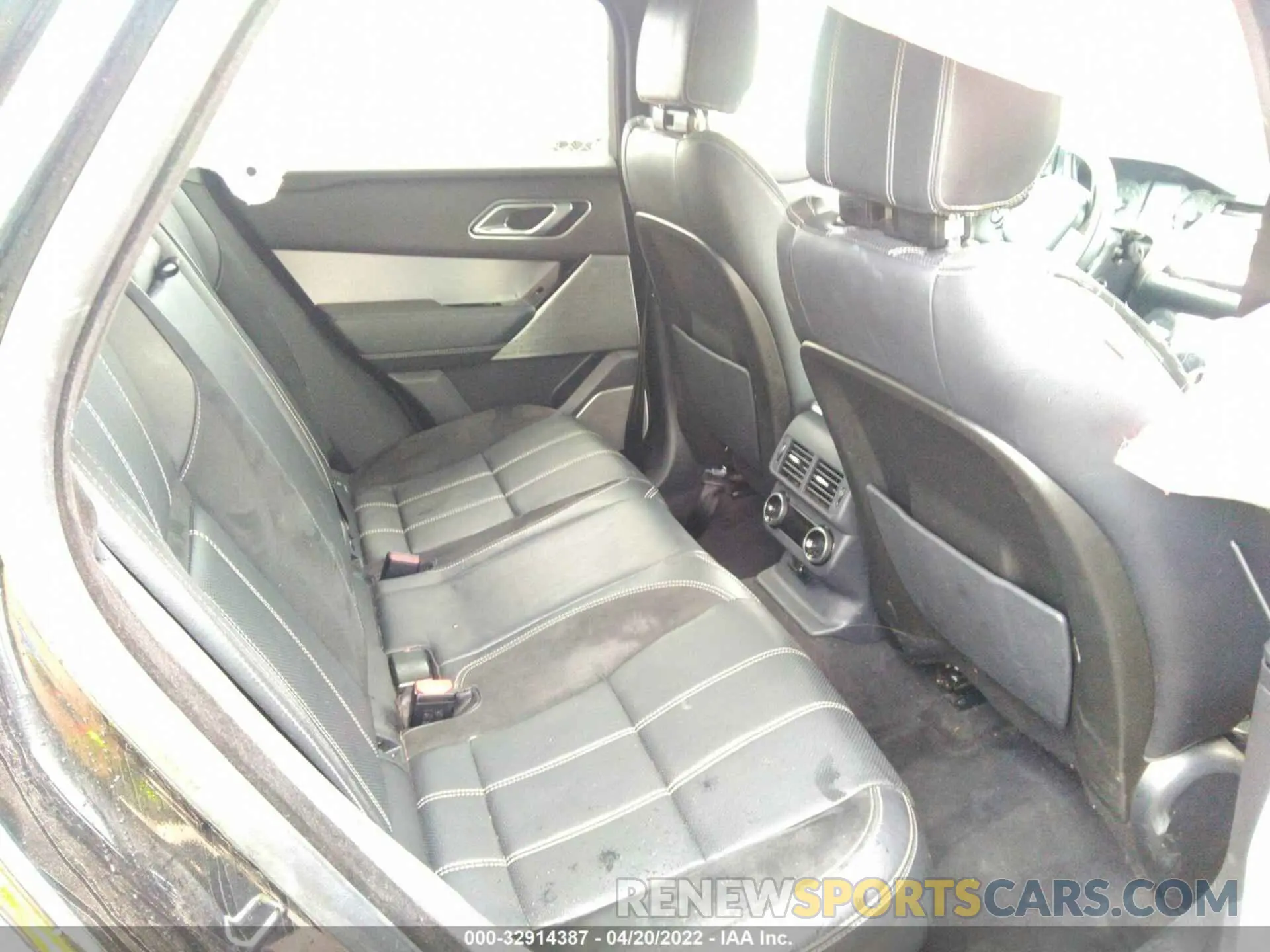 8 fotografías del automóvil dañado SALYK2EX1LA286348 LAND ROVER RANGE ROVER VELAR 2020