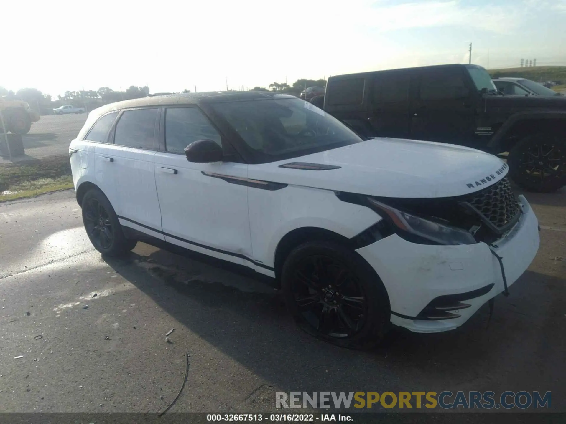 1 fotografías del automóvil dañado SALYK2EX1LA295020 LAND ROVER RANGE ROVER VELAR 2020