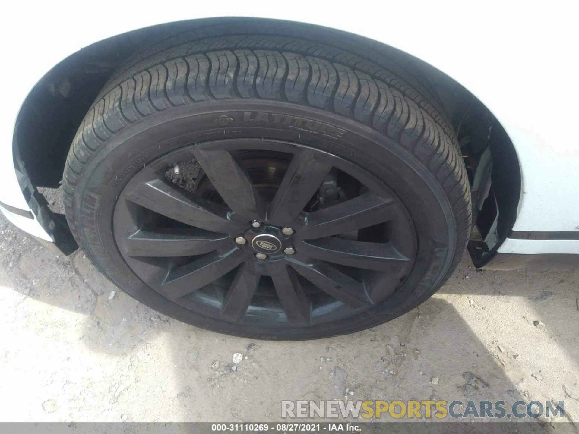 13 fotografías del automóvil dañado SALYK2EX2LA238051 LAND ROVER RANGE ROVER VELAR 2020