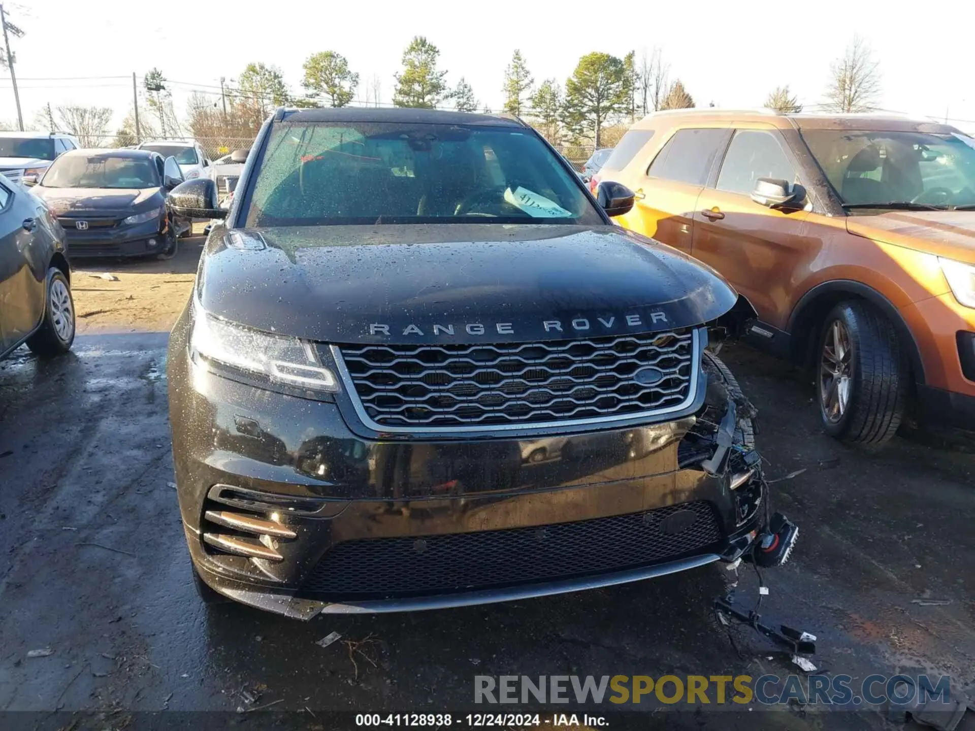 12 fotografías del automóvil dañado SALYK2EX2LA240334 LAND ROVER RANGE ROVER VELAR 2020