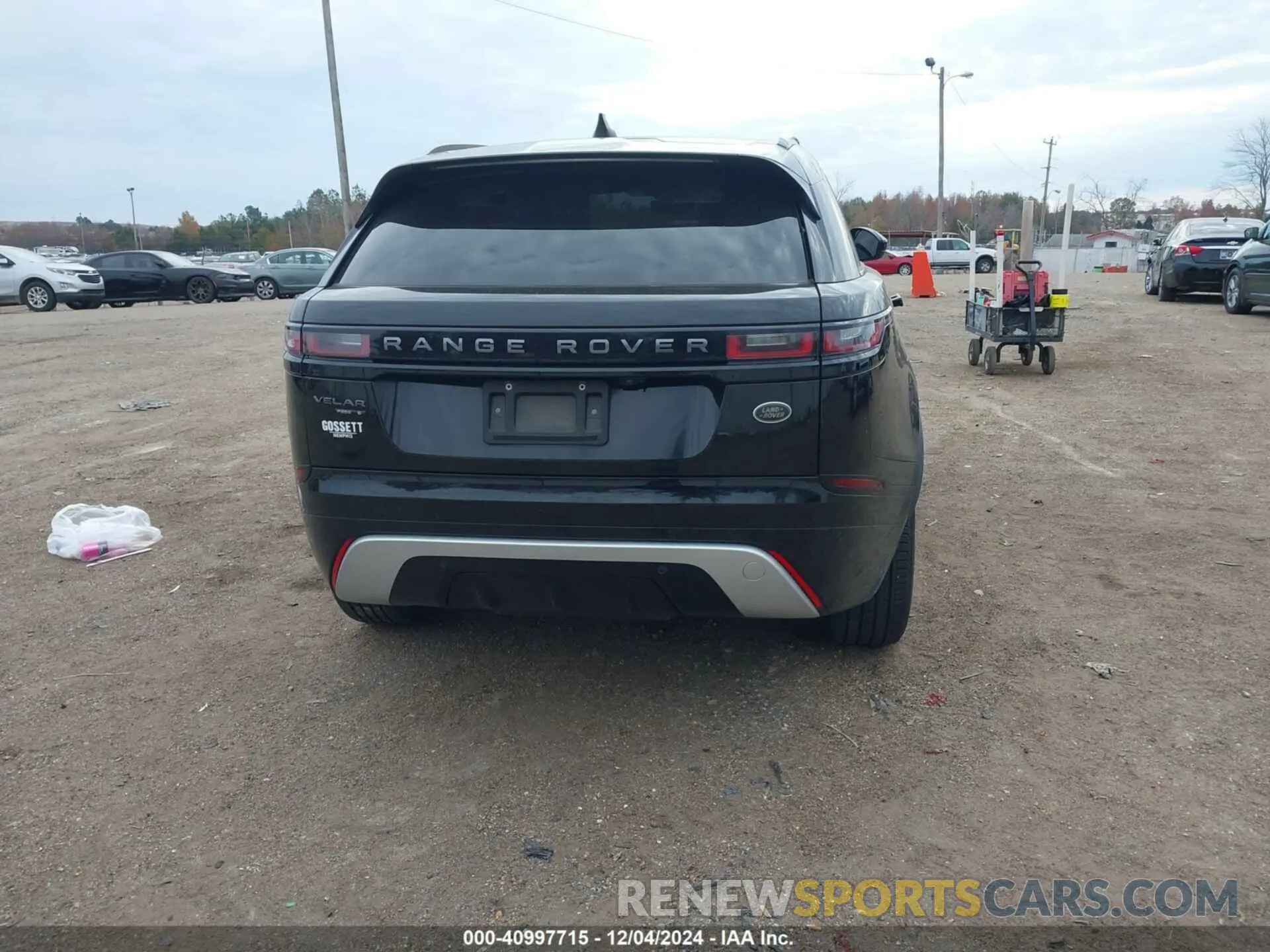 15 fotografías del automóvil dañado SALYK2EX2LA246215 LAND ROVER RANGE ROVER VELAR 2020