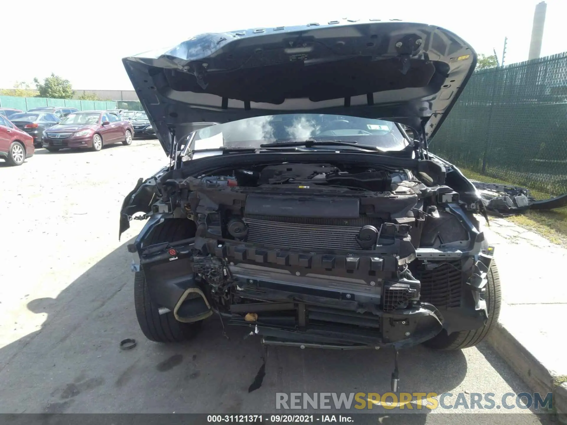 6 fotografías del automóvil dañado SALYK2EX2LA254976 LAND ROVER RANGE ROVER VELAR 2020