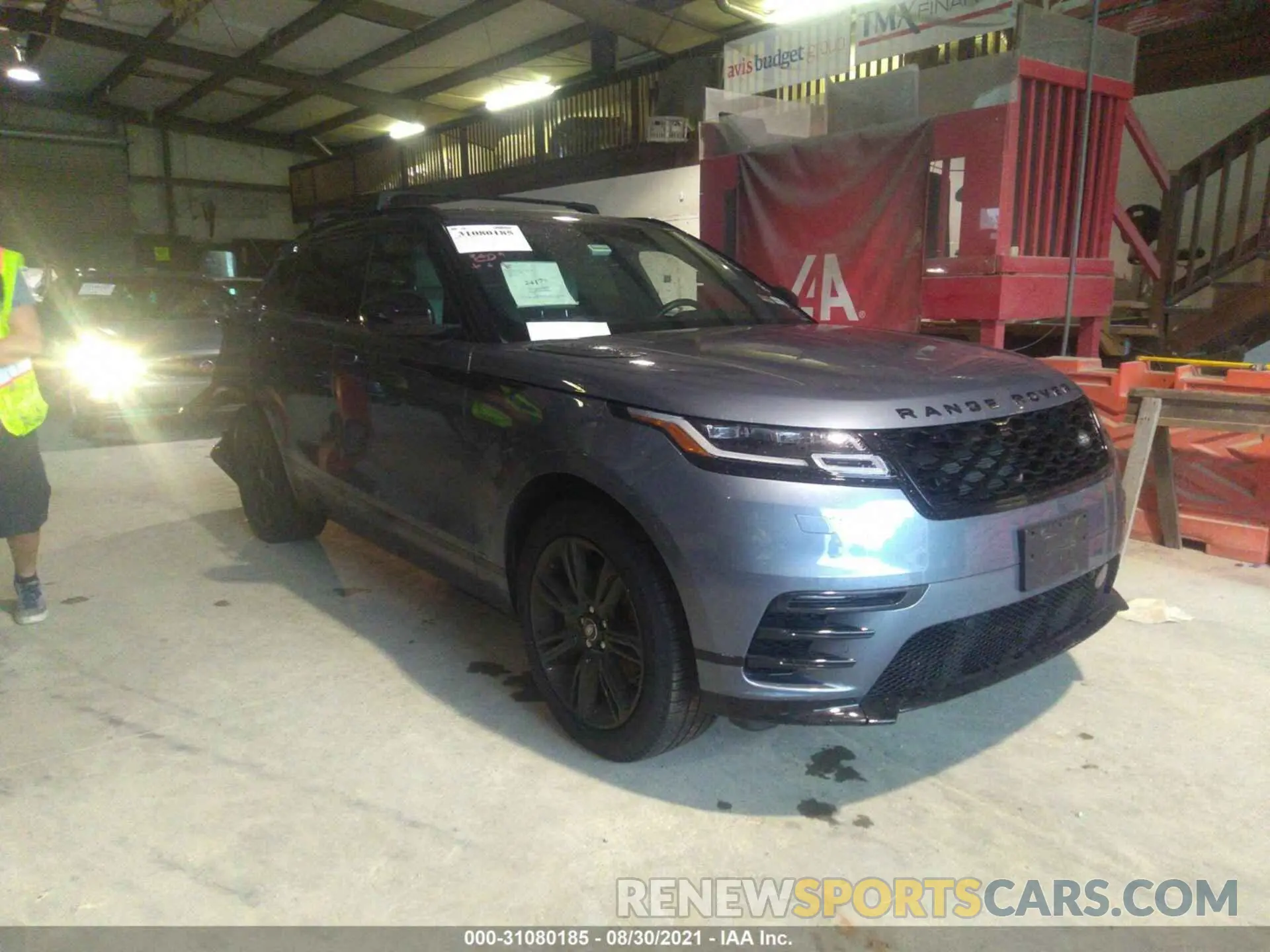 1 fotografías del automóvil dañado SALYK2EX2LA271678 LAND ROVER RANGE ROVER VELAR 2020