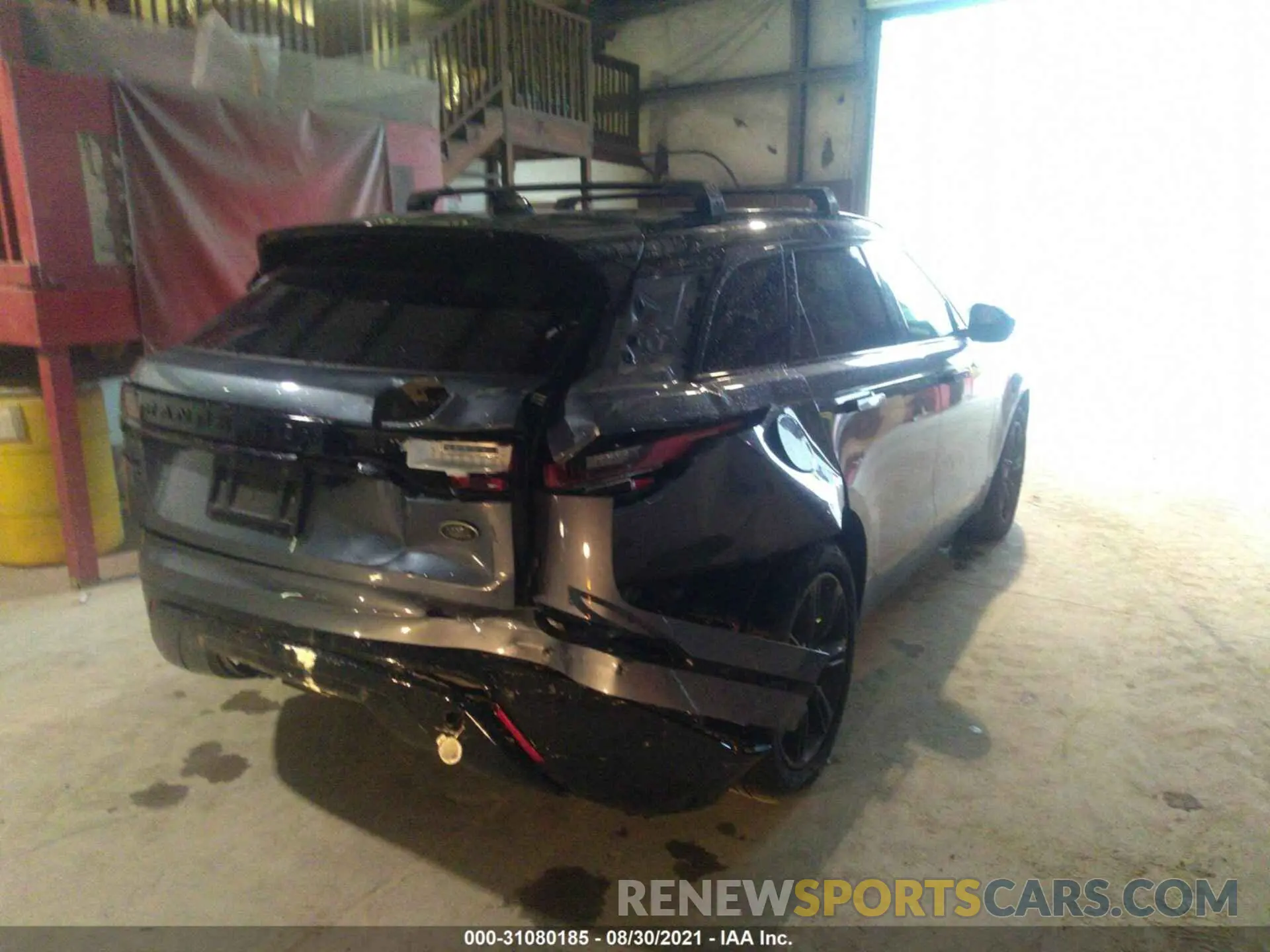 4 fotografías del automóvil dañado SALYK2EX2LA271678 LAND ROVER RANGE ROVER VELAR 2020