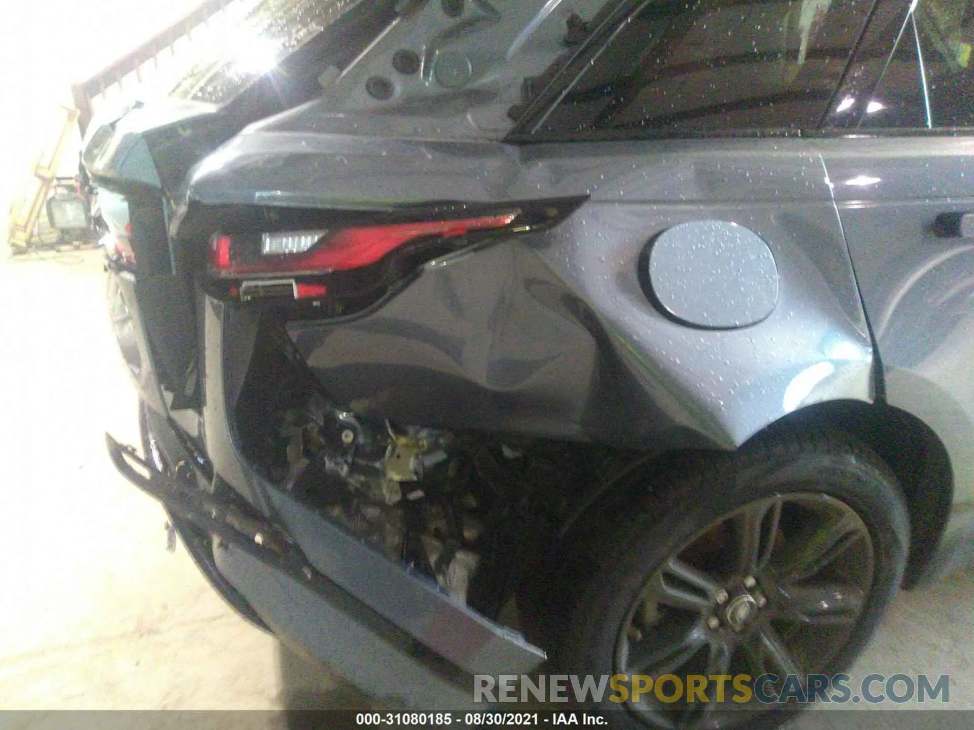 6 fotografías del automóvil dañado SALYK2EX2LA271678 LAND ROVER RANGE ROVER VELAR 2020