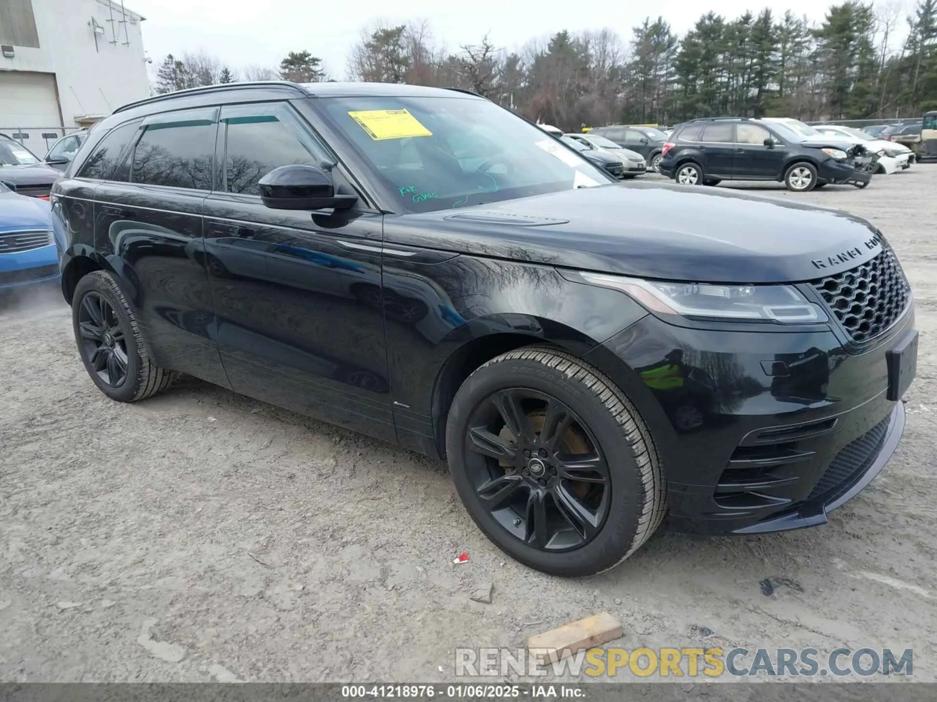 1 fotografías del automóvil dañado SALYK2EX2LA287296 LAND ROVER RANGE ROVER VELAR 2020