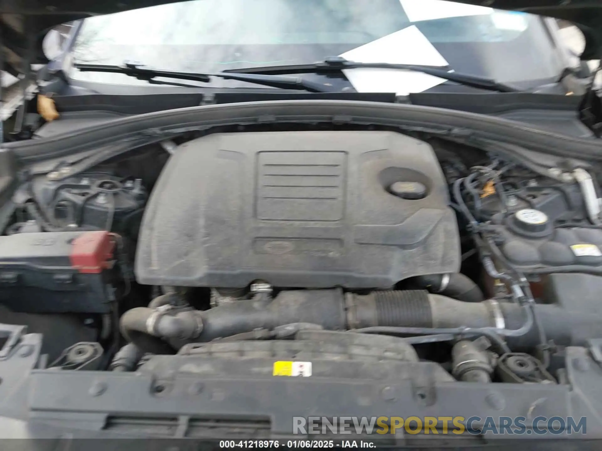 10 fotografías del automóvil dañado SALYK2EX2LA287296 LAND ROVER RANGE ROVER VELAR 2020