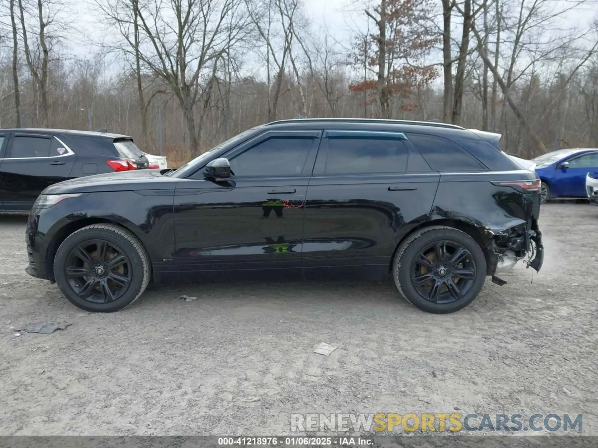14 fotografías del automóvil dañado SALYK2EX2LA287296 LAND ROVER RANGE ROVER VELAR 2020