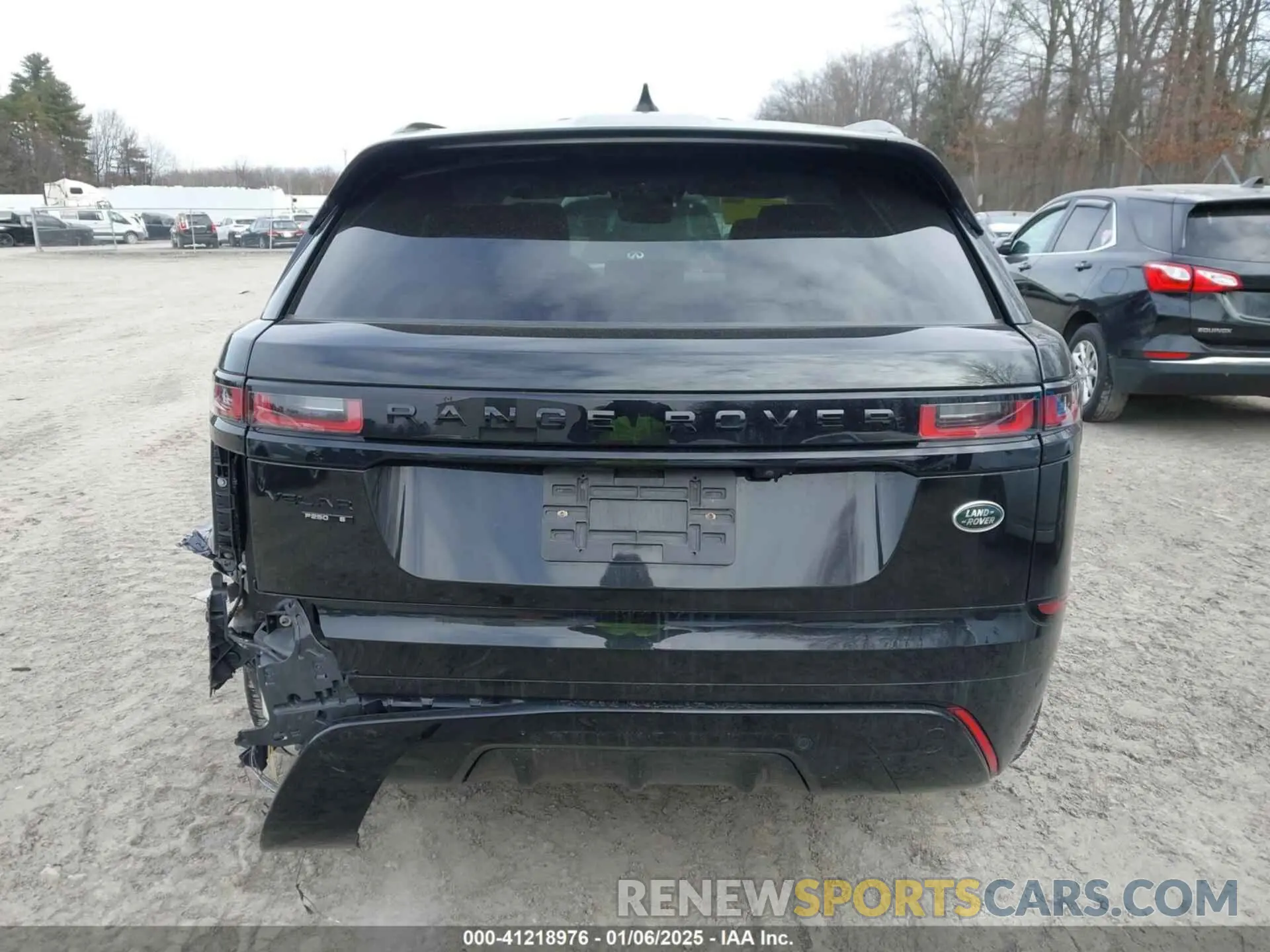 16 fotografías del automóvil dañado SALYK2EX2LA287296 LAND ROVER RANGE ROVER VELAR 2020