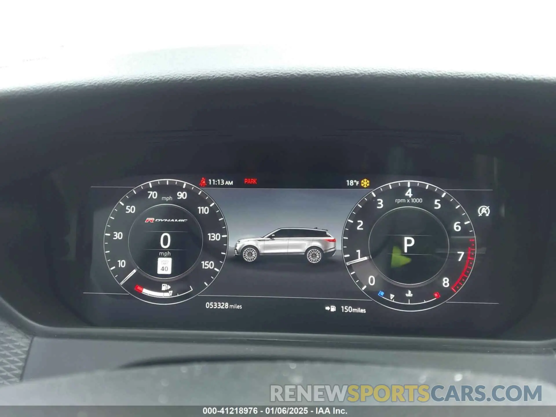 7 fotografías del automóvil dañado SALYK2EX2LA287296 LAND ROVER RANGE ROVER VELAR 2020