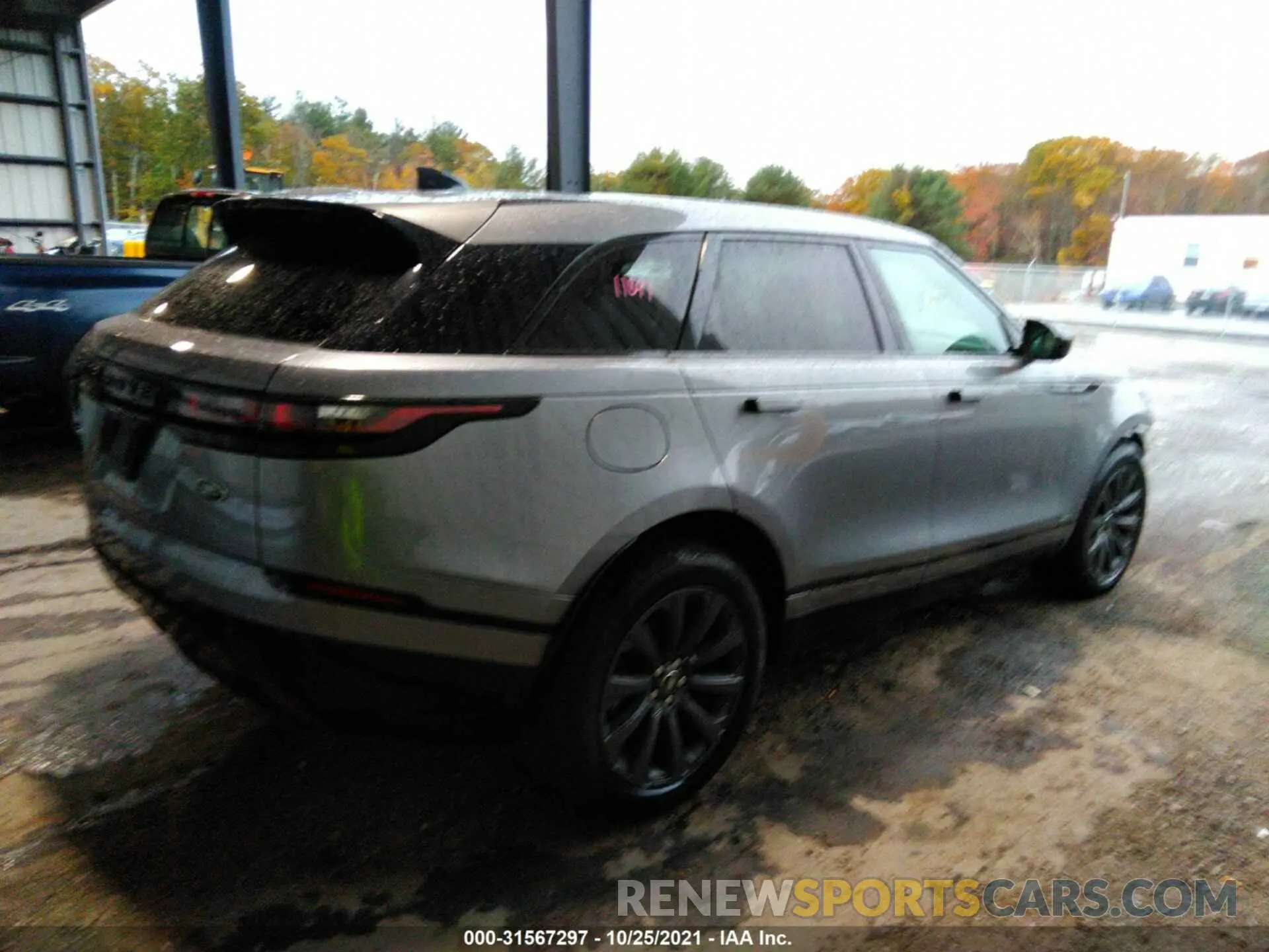 4 fotografías del automóvil dañado SALYK2EX3LA285007 LAND ROVER RANGE ROVER VELAR 2020