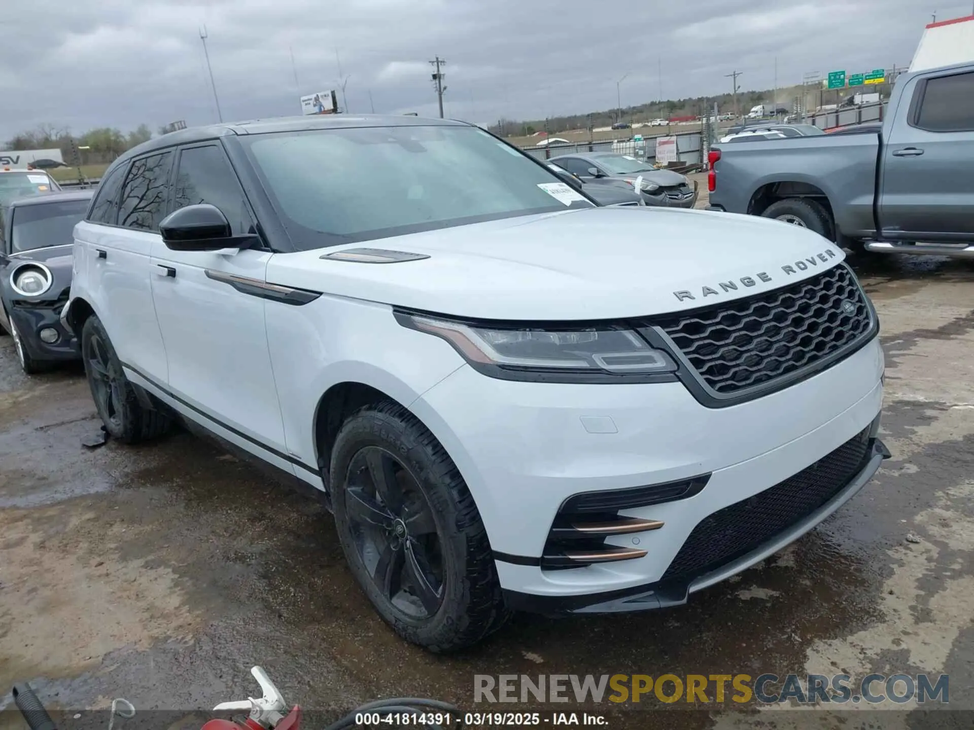 1 fotografías del automóvil dañado SALYK2EX3LA291471 LAND ROVER RANGE ROVER VELAR 2020