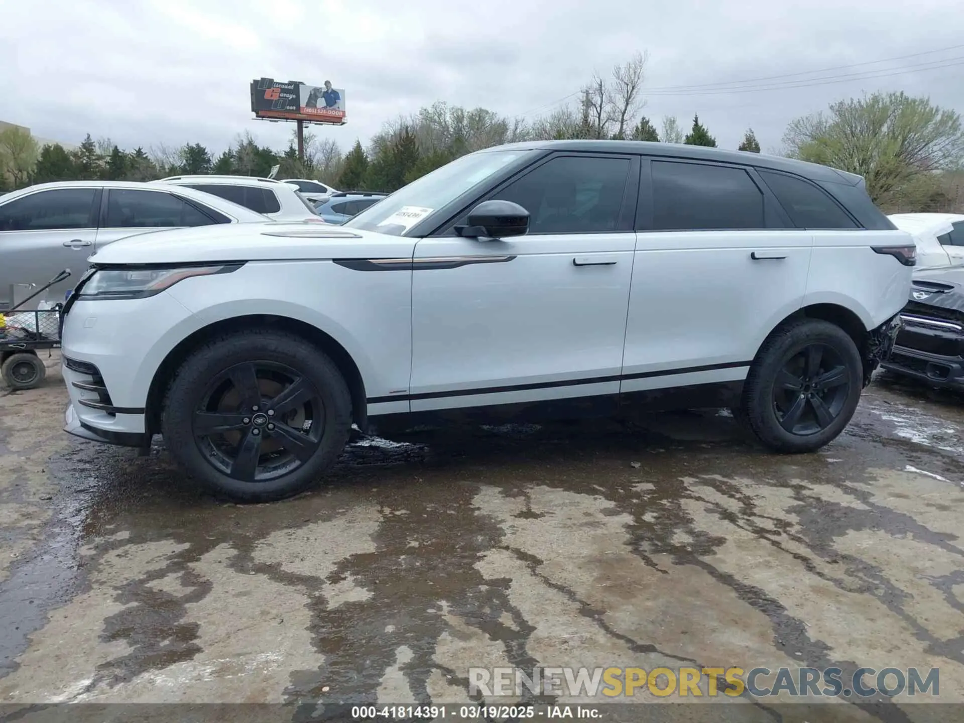 15 fotografías del automóvil dañado SALYK2EX3LA291471 LAND ROVER RANGE ROVER VELAR 2020