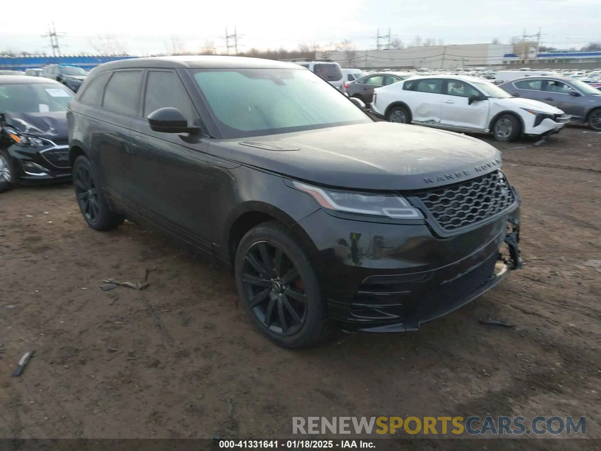 1 fotografías del automóvil dañado SALYK2EX3LA293608 LAND ROVER RANGE ROVER VELAR 2020