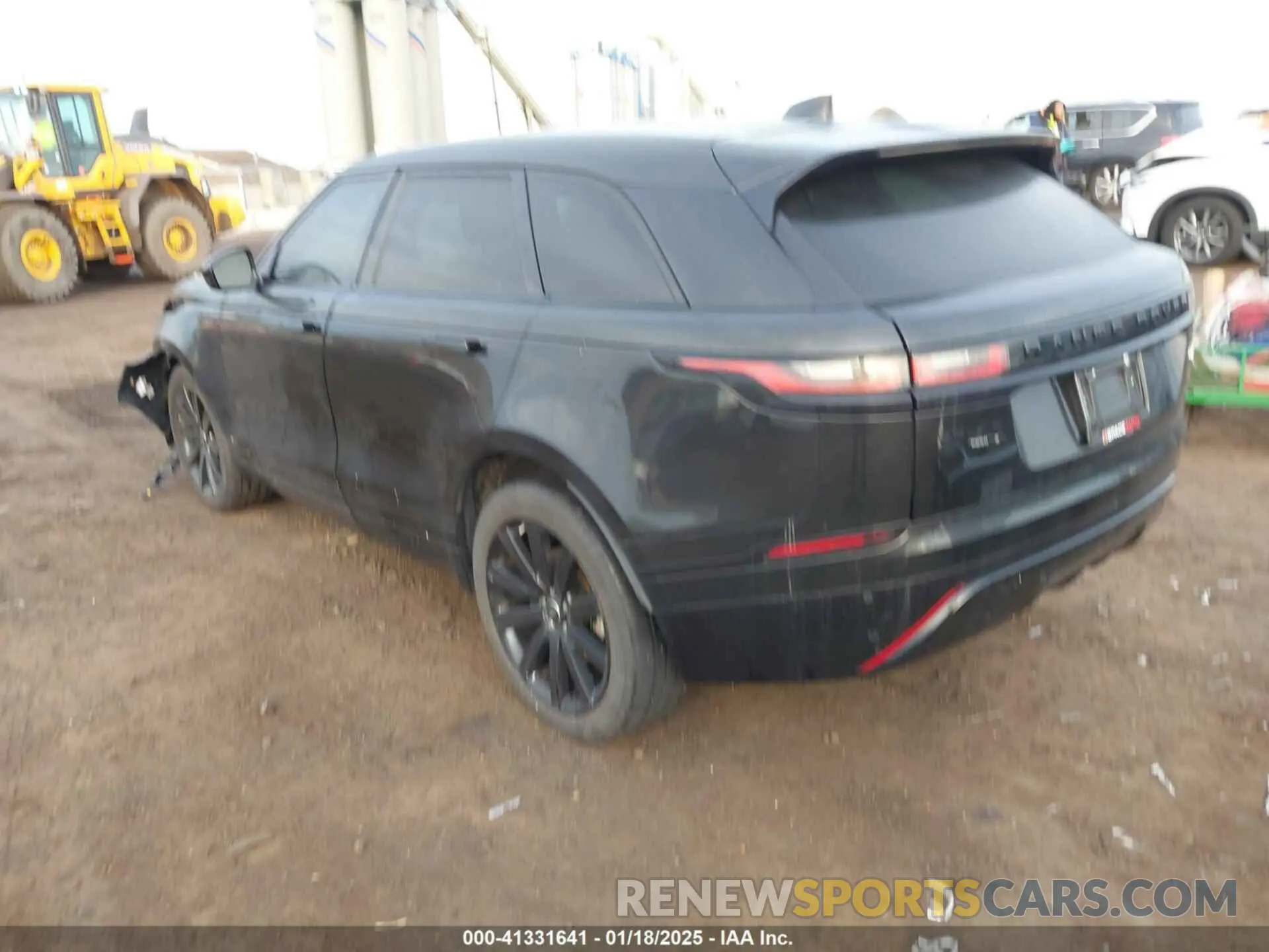 3 fotografías del automóvil dañado SALYK2EX3LA293608 LAND ROVER RANGE ROVER VELAR 2020
