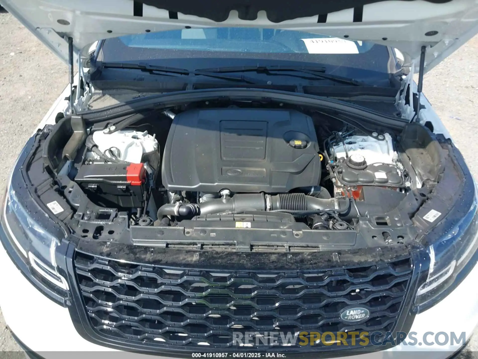 10 fotografías del automóvil dañado SALYK2EX4LA272072 LAND ROVER RANGE ROVER VELAR 2020