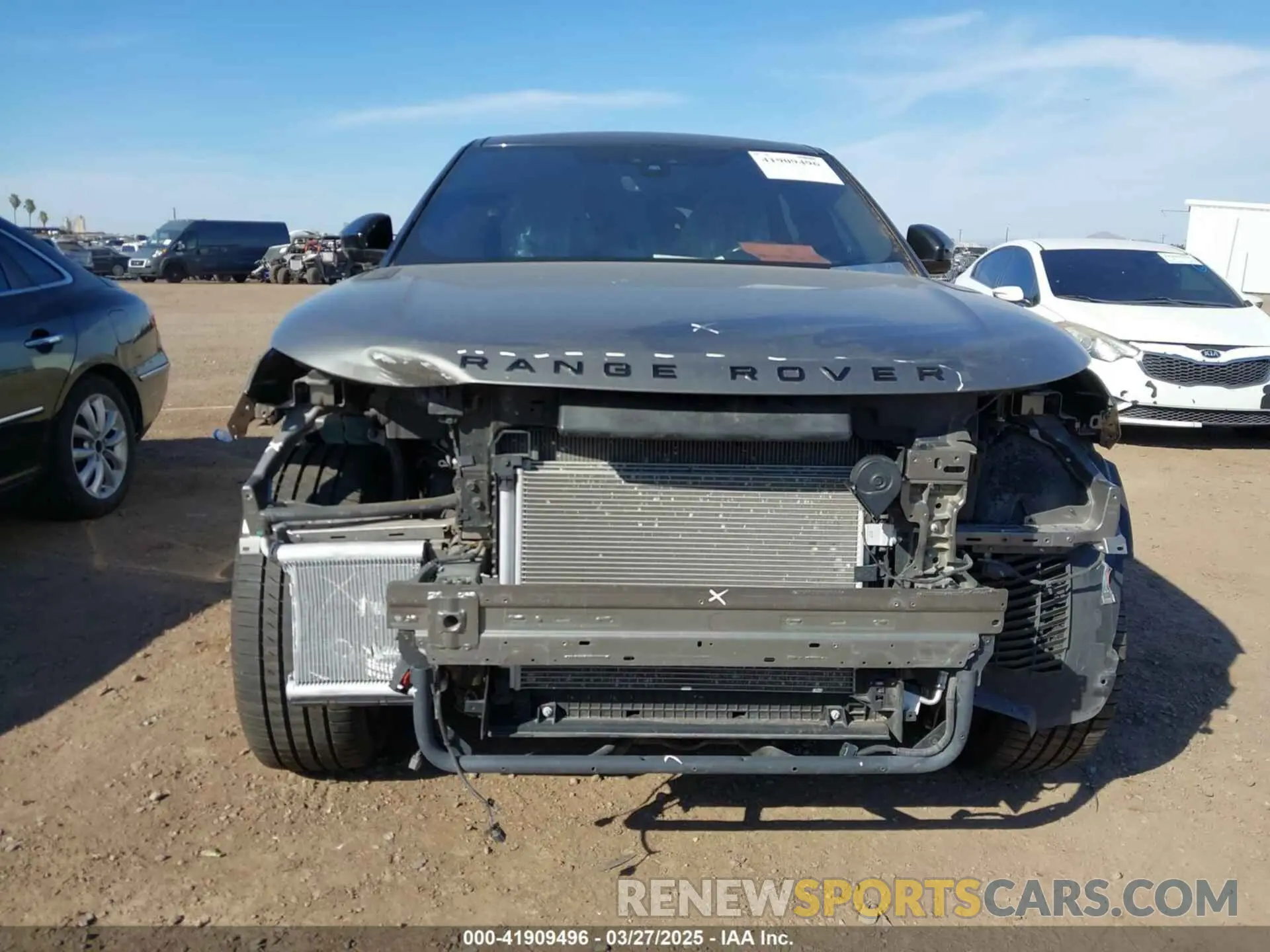 6 fotografías del automóvil dañado SALYK2EX5LA296087 LAND ROVER RANGE ROVER VELAR 2020