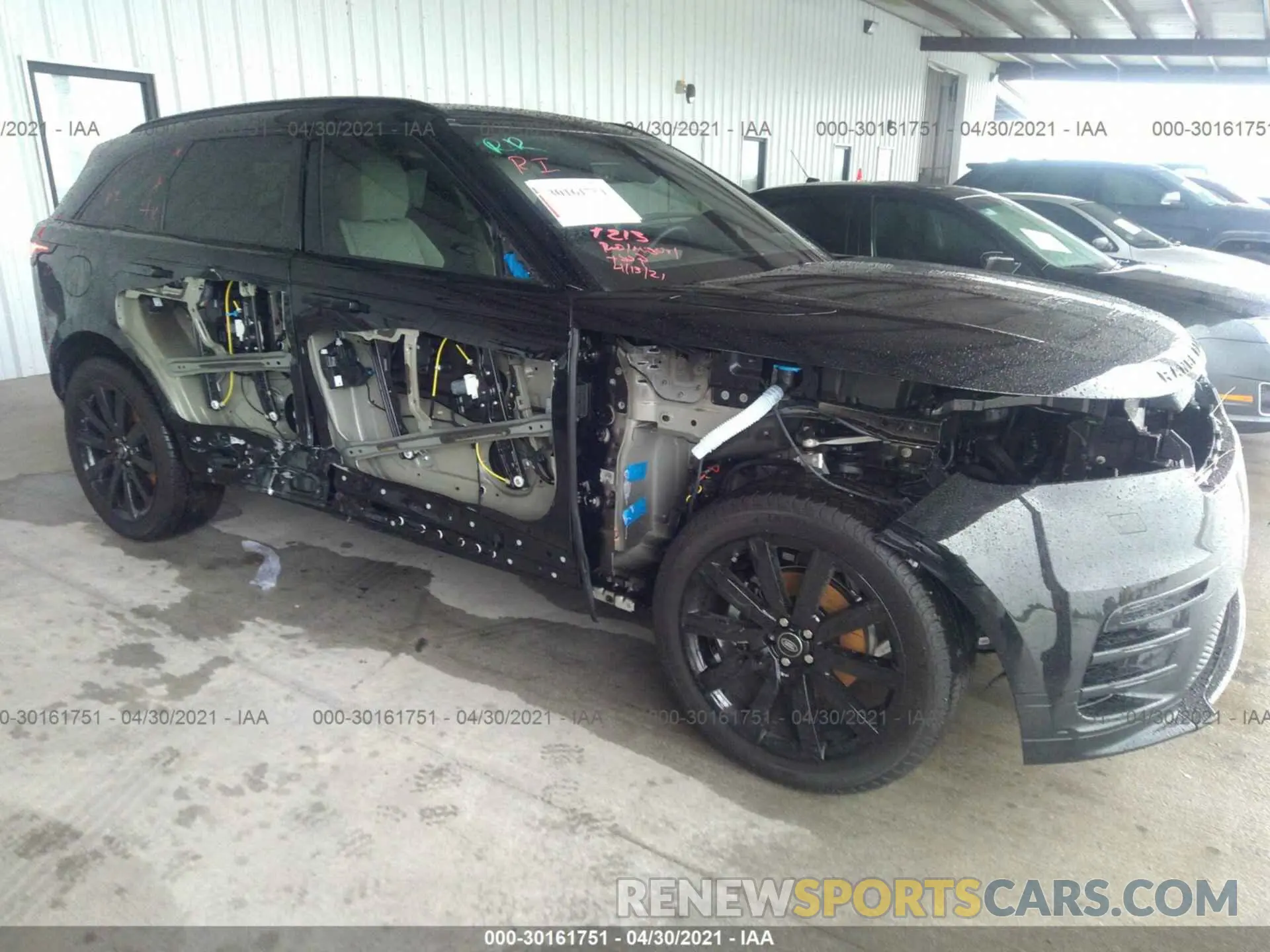 1 fotografías del automóvil dañado SALYK2EX6LA294008 LAND ROVER RANGE ROVER VELAR 2020